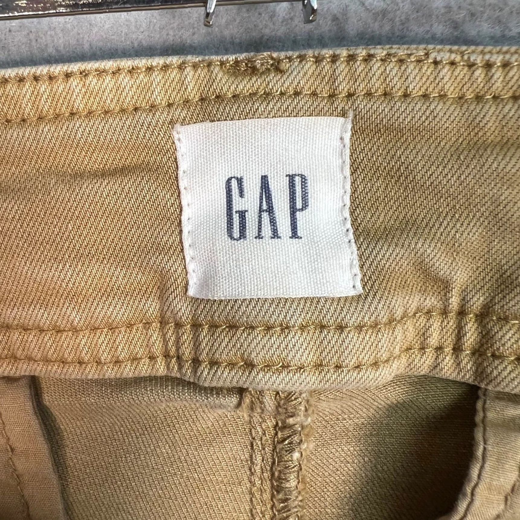 Gap Gap Womens High Rise Skinny Khaki Pants Size 2 Cotton Blend Size 26" / US 2 / IT 38 - 3 Thumbnail