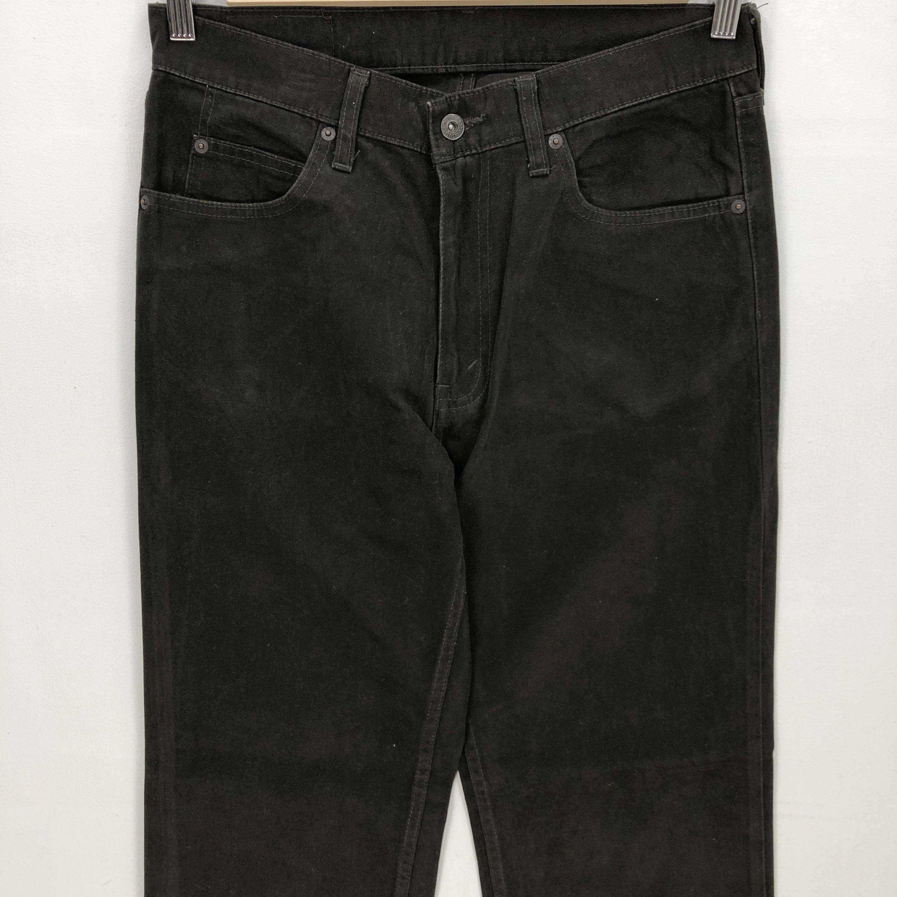 Levi's Vintage Levi's Denim Levis 502 Jeans Faded Black Pants Size US 32 / EU 48 - 3 Thumbnail