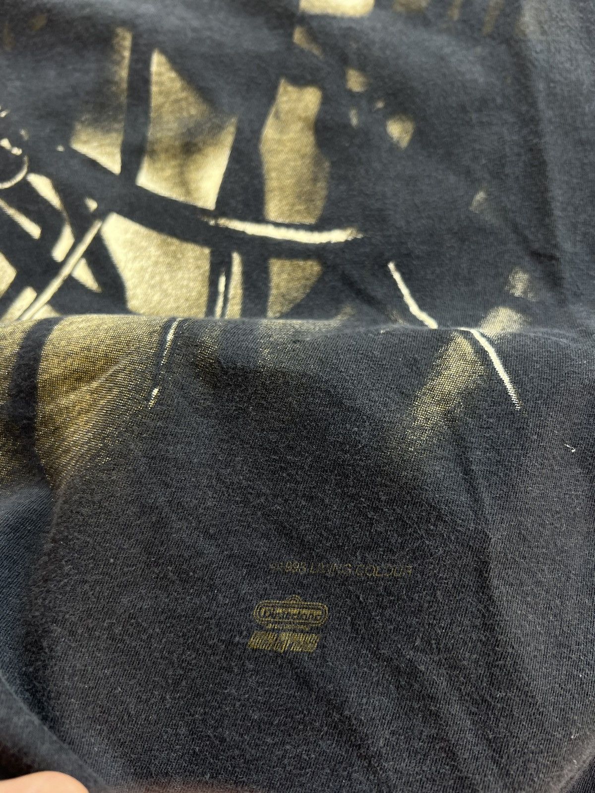 Band Tees × Vintage VINTAGE 1990s STAINED LIVING COLOUR TOUR TEE Size US M / EU 48-50 / 2 - 6 Thumbnail