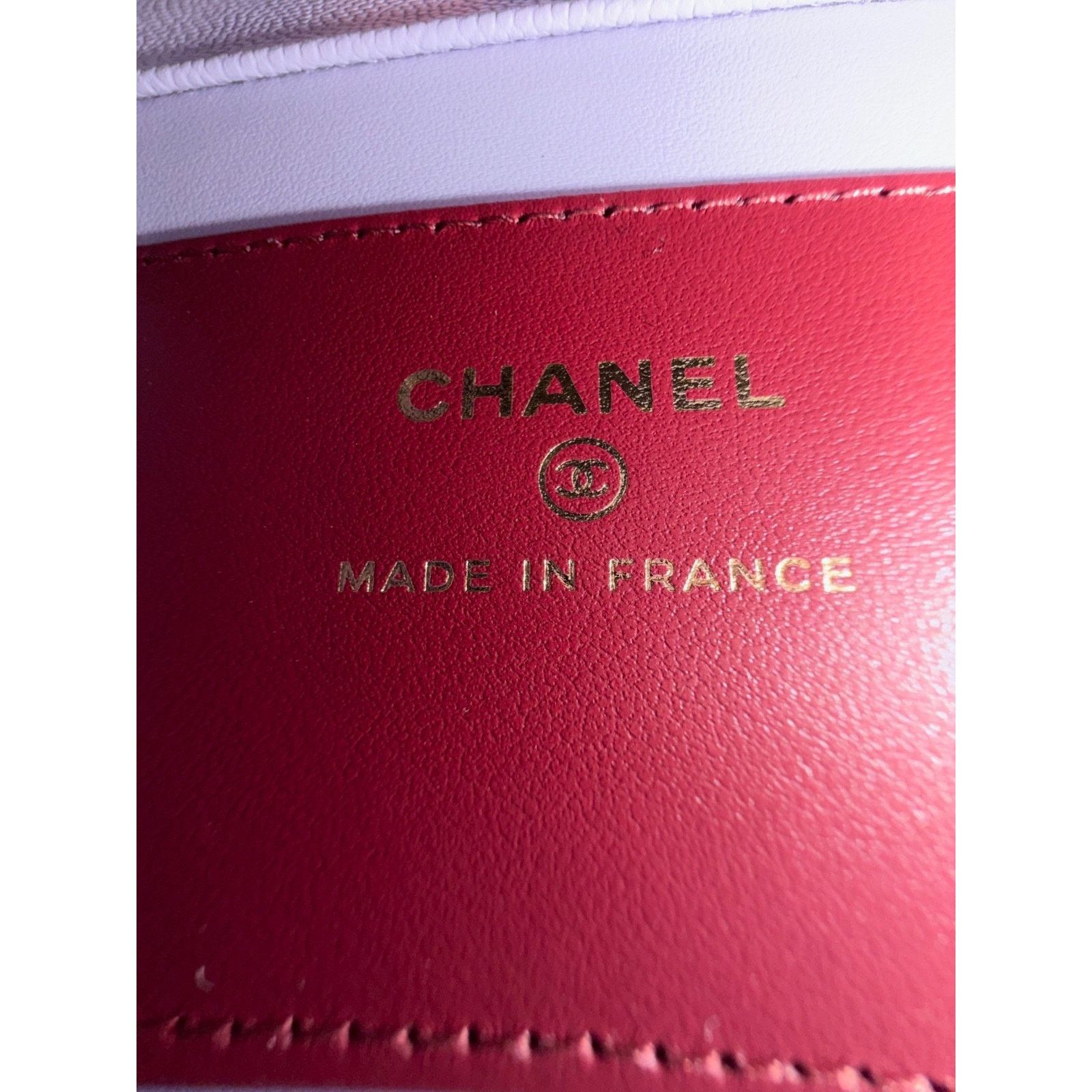 Chanel Chanel 26S Preppy Coco Mini Purple Caviar Leather Gold CC Lg Size ONE SIZE - 23 Thumbnail
