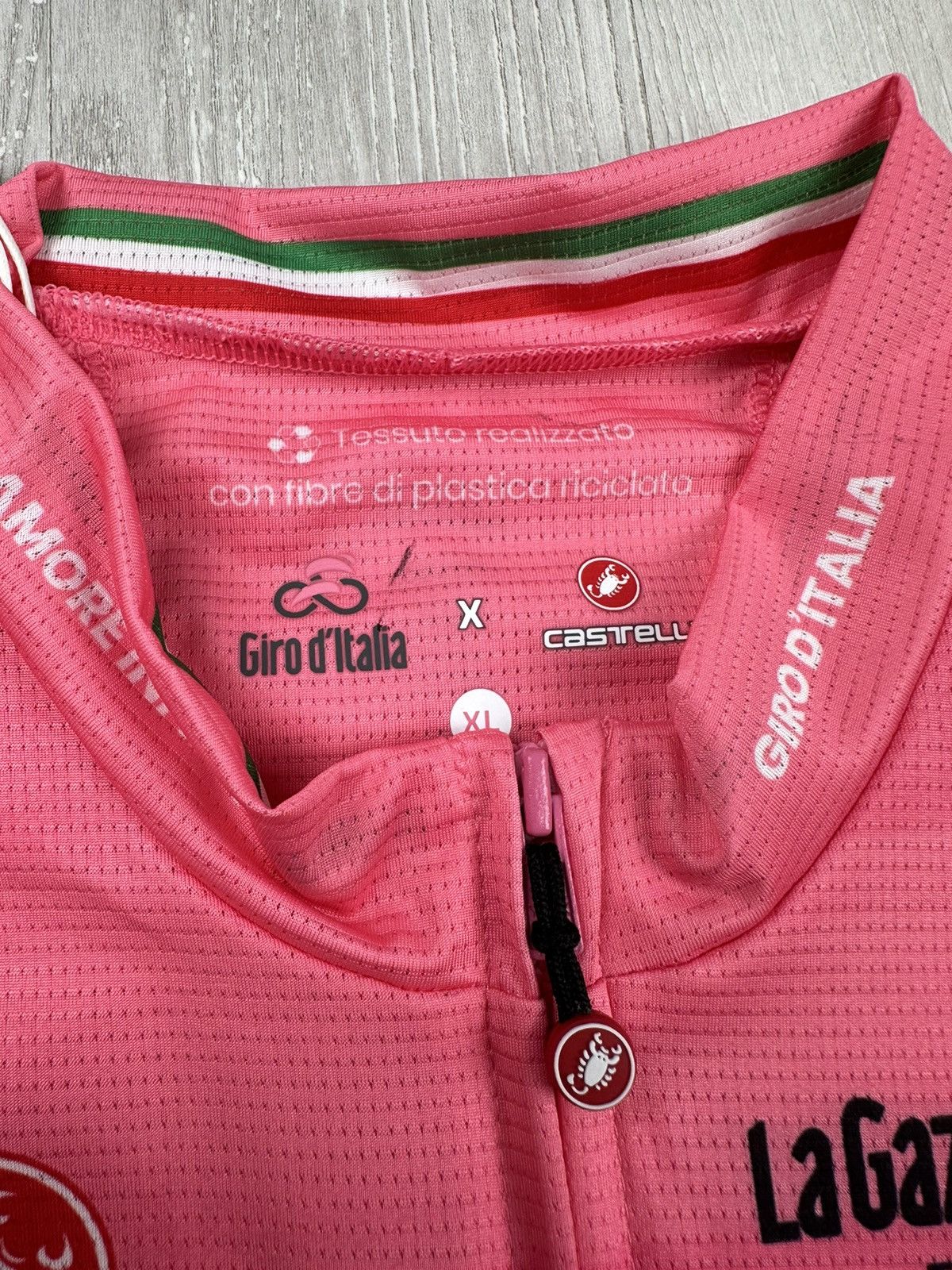 Cycle Castelli x Giro D italia Cycling Shirt Jersey Size US XL / EU 56 / 4 - 7 Thumbnail
