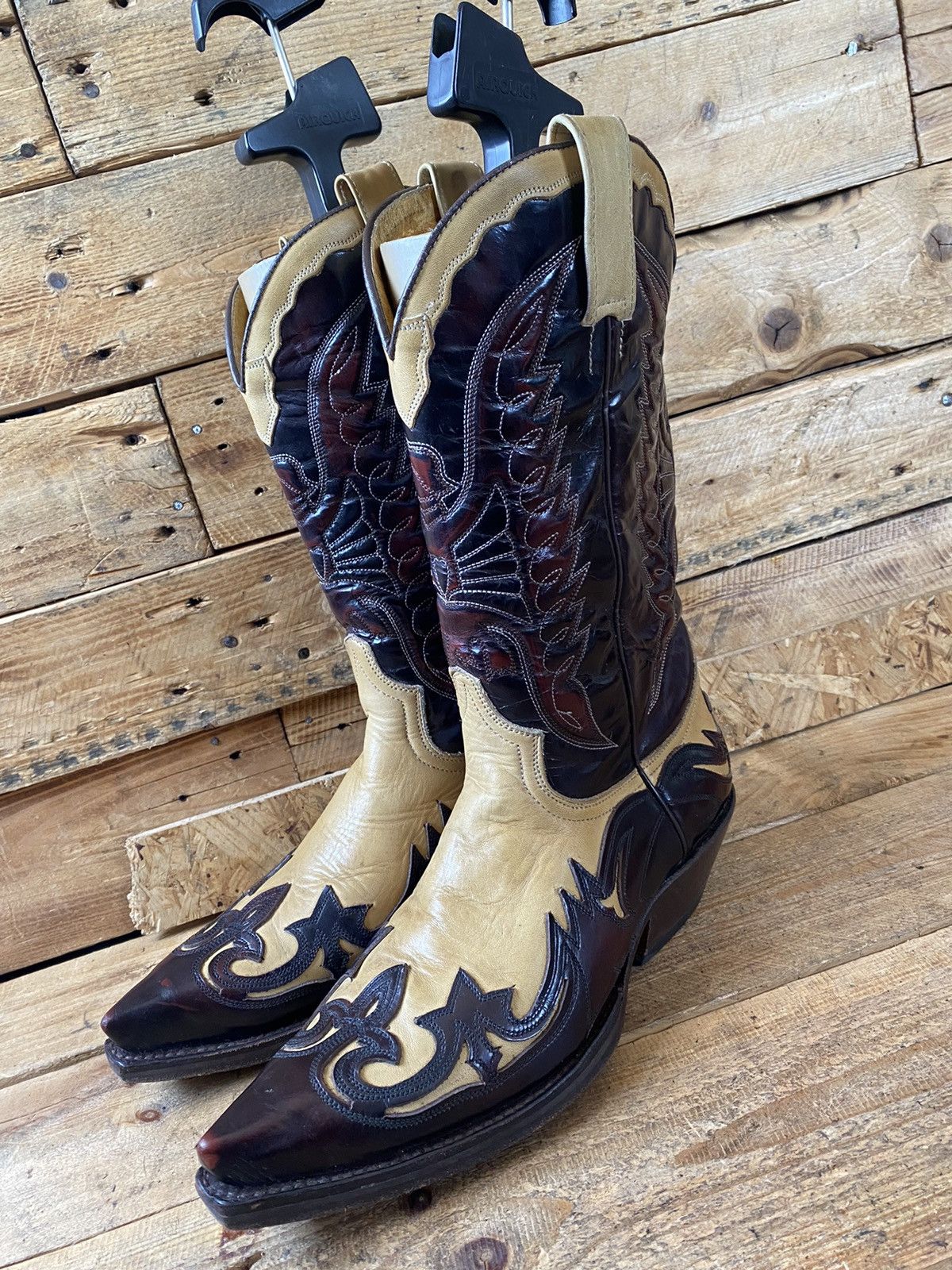Cowboy Equipment Sendra western riding cowboy floral boots sz 42 Size US 8.5 / EU 41-42 - 6 Thumbnail