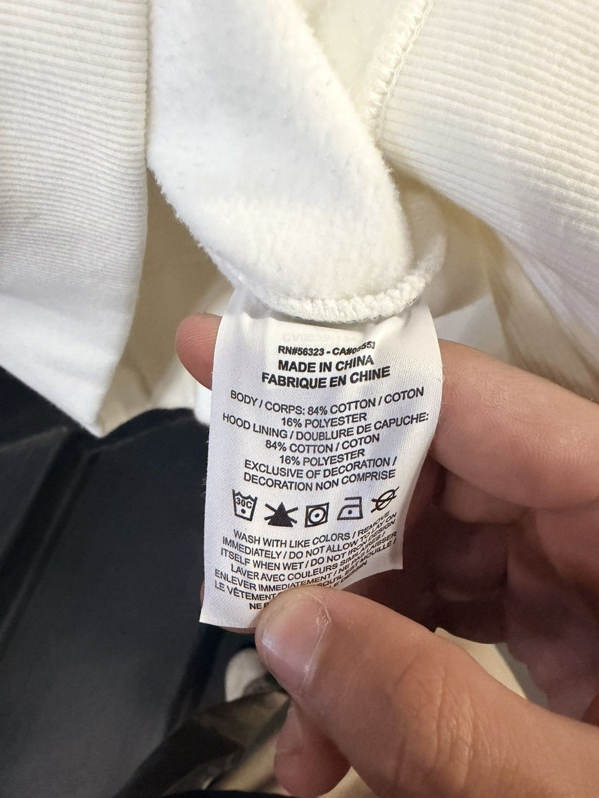 Jordan Brand × Off-White Jordan x Off white two tone cream/white arrows hoodie Size US XL / EU 56 / 4 - 5 Thumbnail