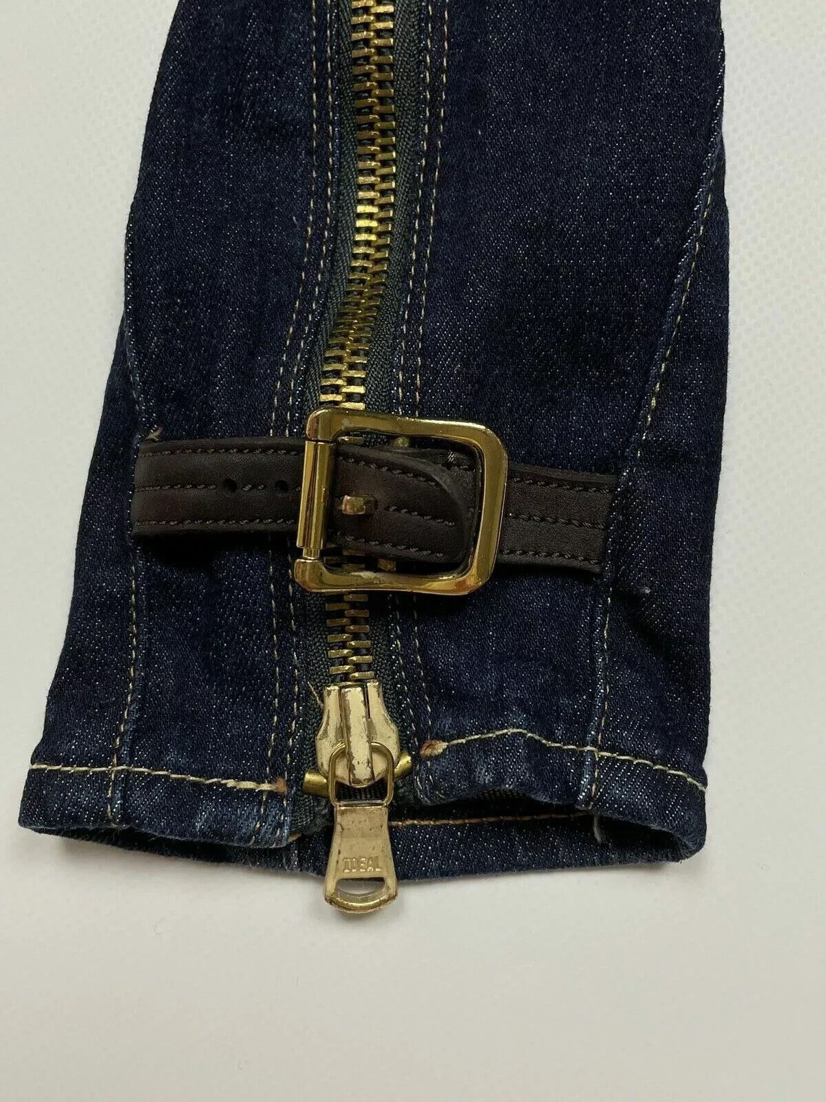 Ralph Lauren Ralph Lauren Women’s Zip Biker Skinny Horse Ridding Jeans Size 25" / US 0 / IT 36 - 2 Thumbnail