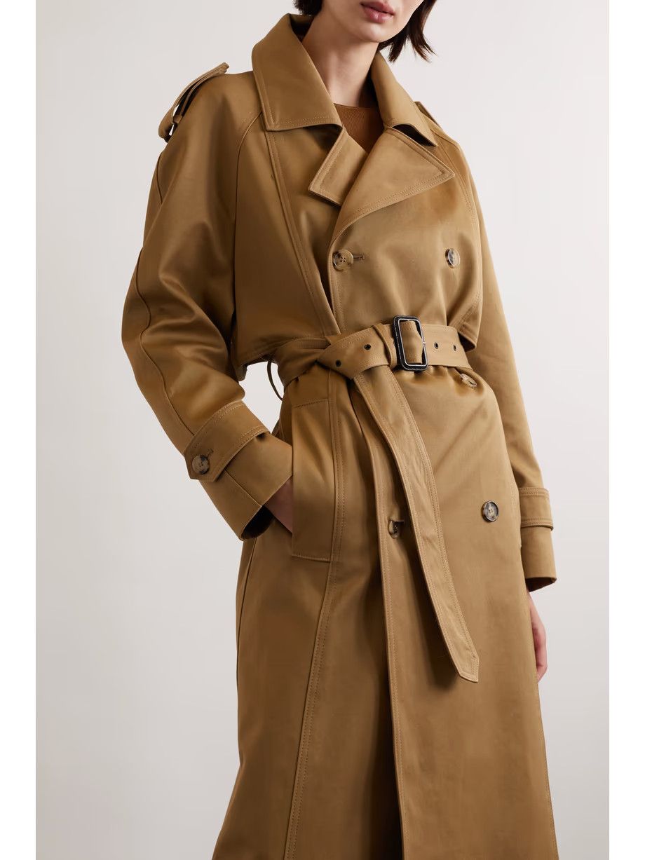 Saint Laurent Paris o1bcso1str1024 Trench-Coat in Camel Size US M / EU 48-50 / 2 - 3 Thumbnail