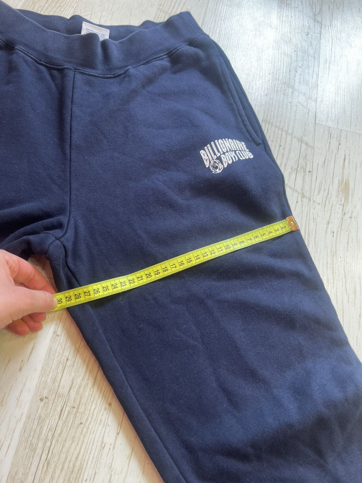 Billionaire Boys Club Billionaire Boys Club Navy Sweatpants Logo Joggers Size M Size US 28 / EU 44 - 13 Thumbnail