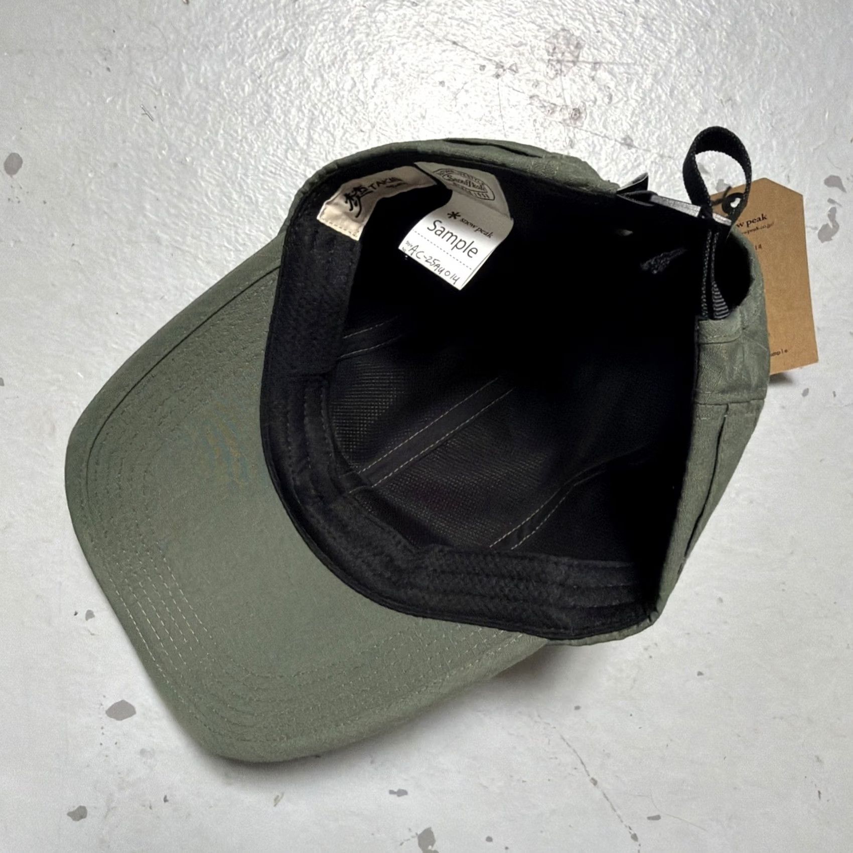 Snow Peak Snow Peak Japan SAMPLE Aramid FR Ripstop Long Bill Camp Hat Cap NWT Olive One Size Unisex Adults Baseball Cap Outdoor Designer Japanese Takibi 90s? Size ONE SIZE - 5 Thumbnail