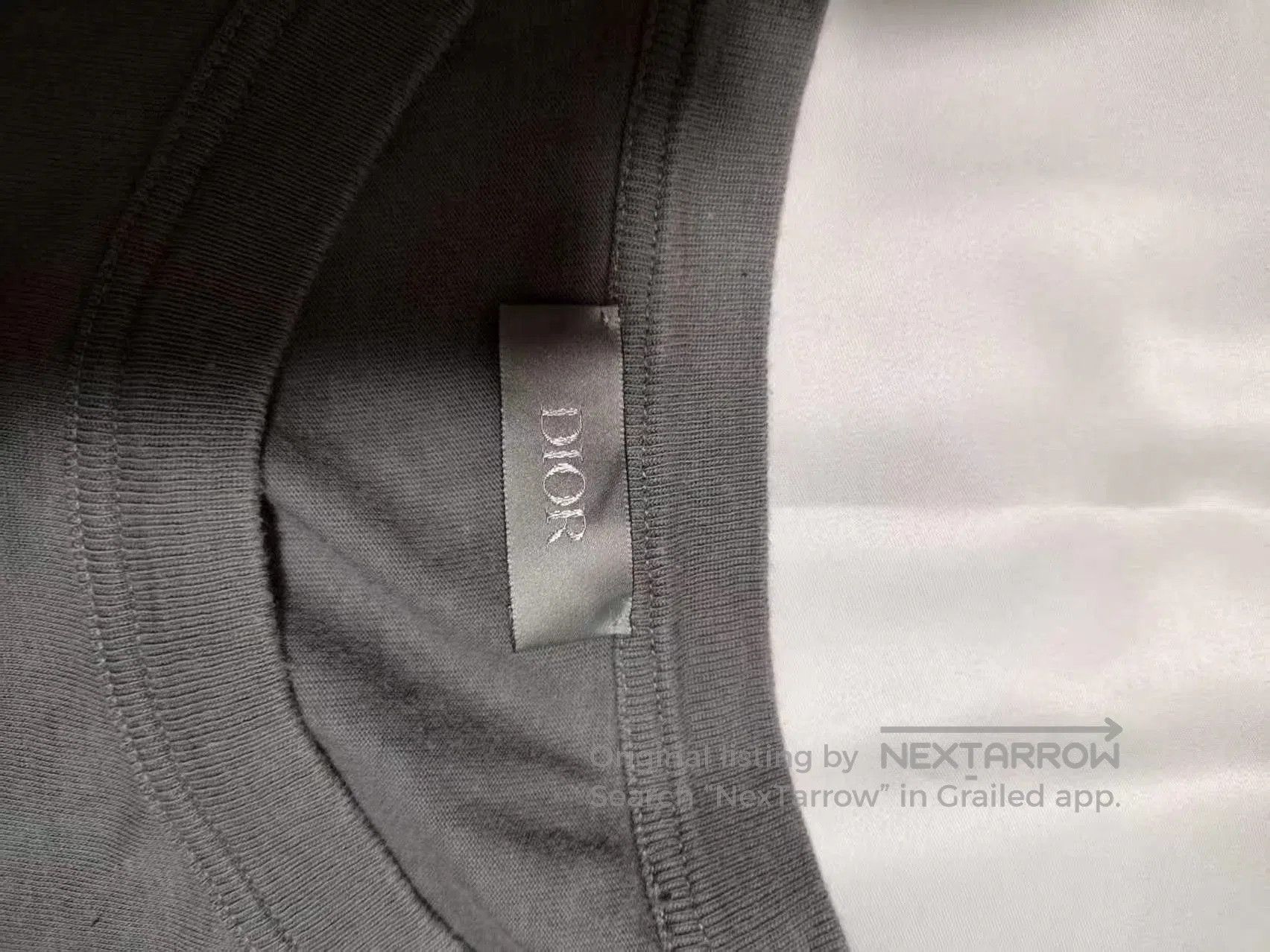 Dior Gray Short Sleeve Graphic T-Shirt. Size US M / EU 48-50 / 2 - 4 Thumbnail
