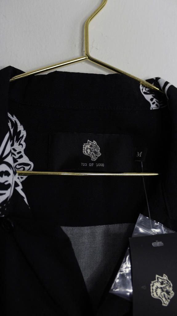 Darc Sport NWT Black Darc Sport Club Monogram Ace Button Up - M Size US M / EU 48-50 / 2 - 3 Thumbnail
