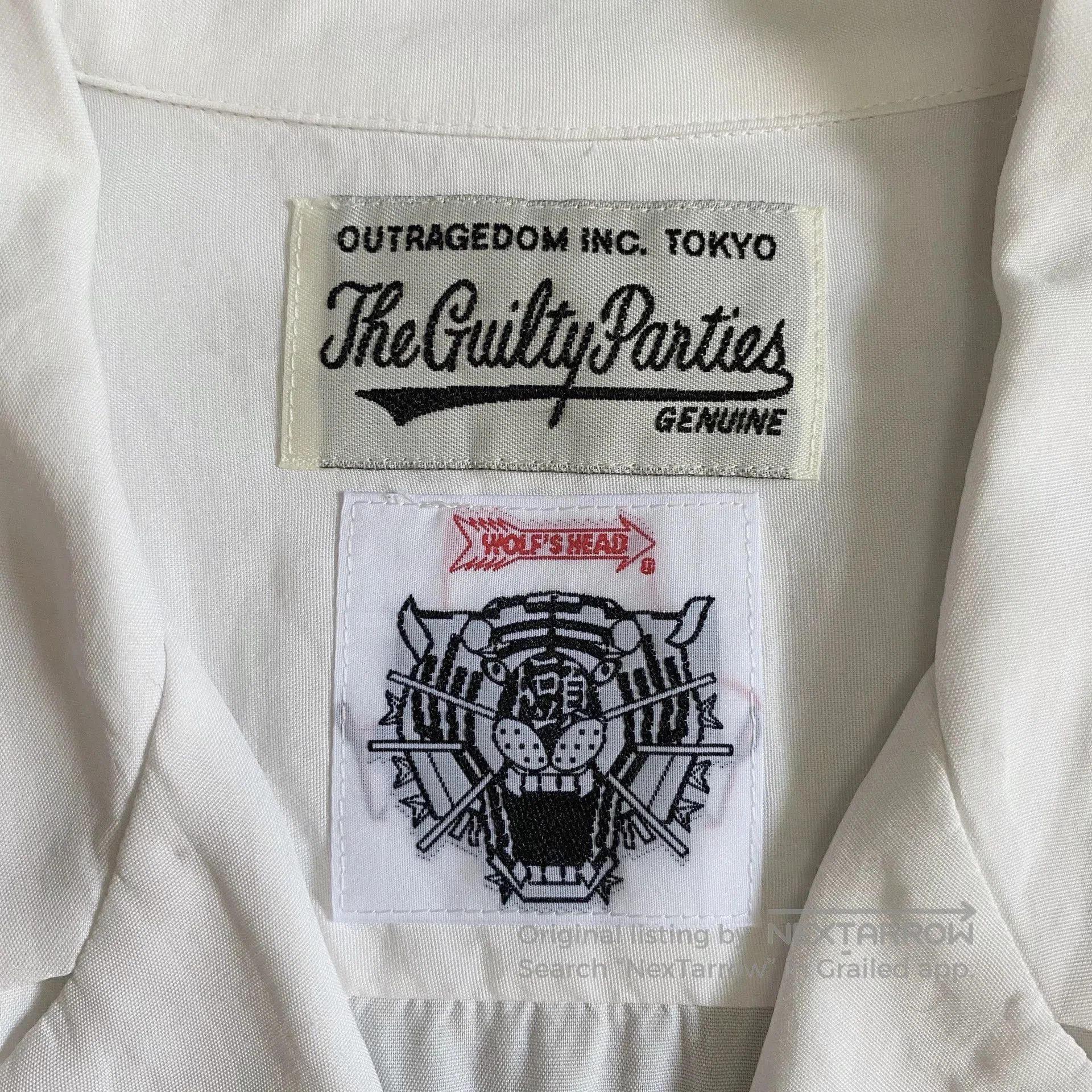 Wacko Maria WackoMaria Skull Tattoo Short Sleeve Shirt. Size US M / EU 48-50 / 2 - 5 Thumbnail
