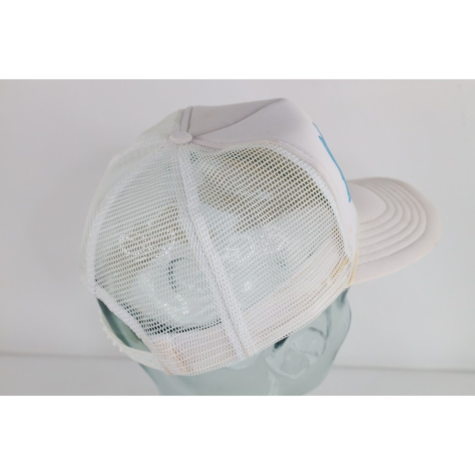 Vintage Vintage 80s Streetwear Spell Out Script Hawaii Trucker Hat Size ONE SIZE - 7 Thumbnail