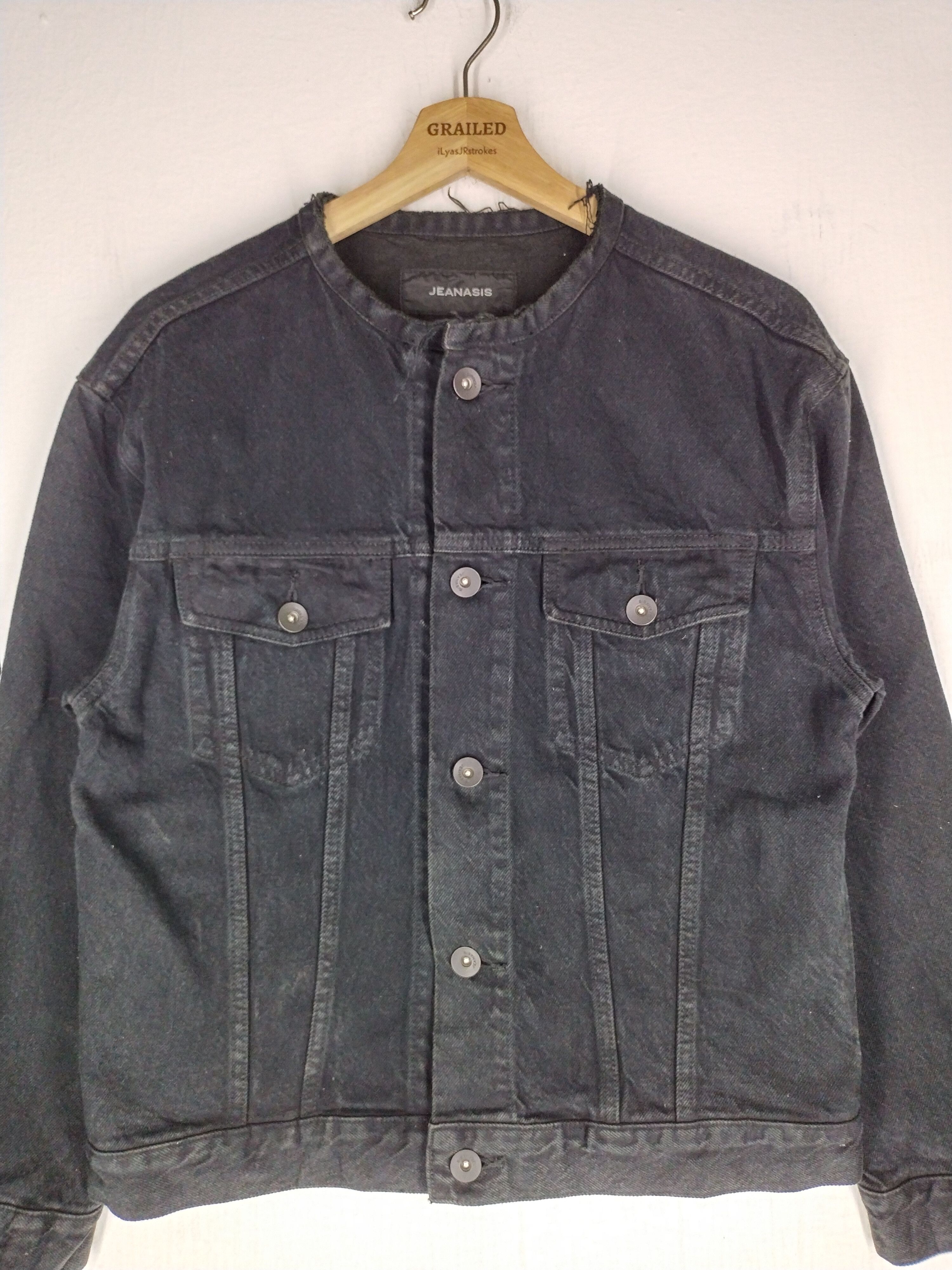 If Six Was Nine × Japanese Brand × Vintage Vintage Jeansis Denim Worker Jacket Size US M / EU 48-50 / 2 - 3 Thumbnail