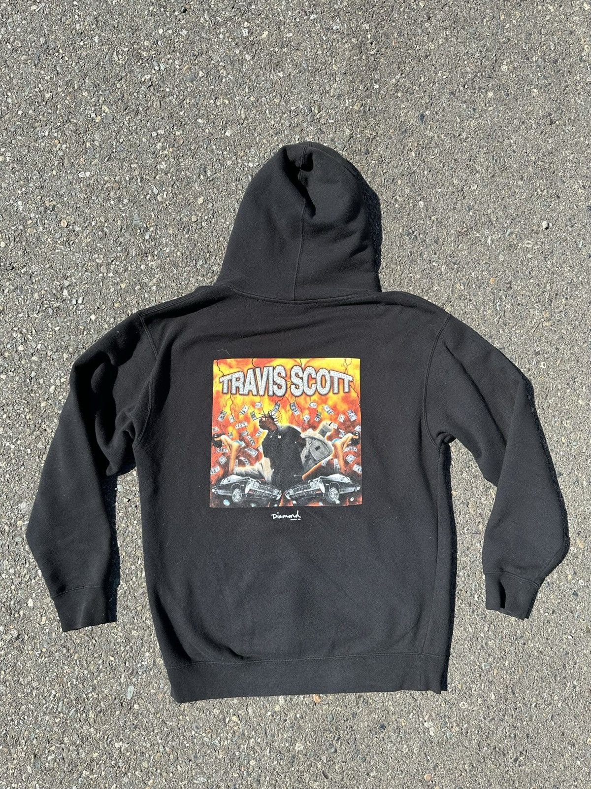 Travis Scott Travis scott diamond supply hoodie Size US L / EU 52-54 / 3 - 1 Thumbnail