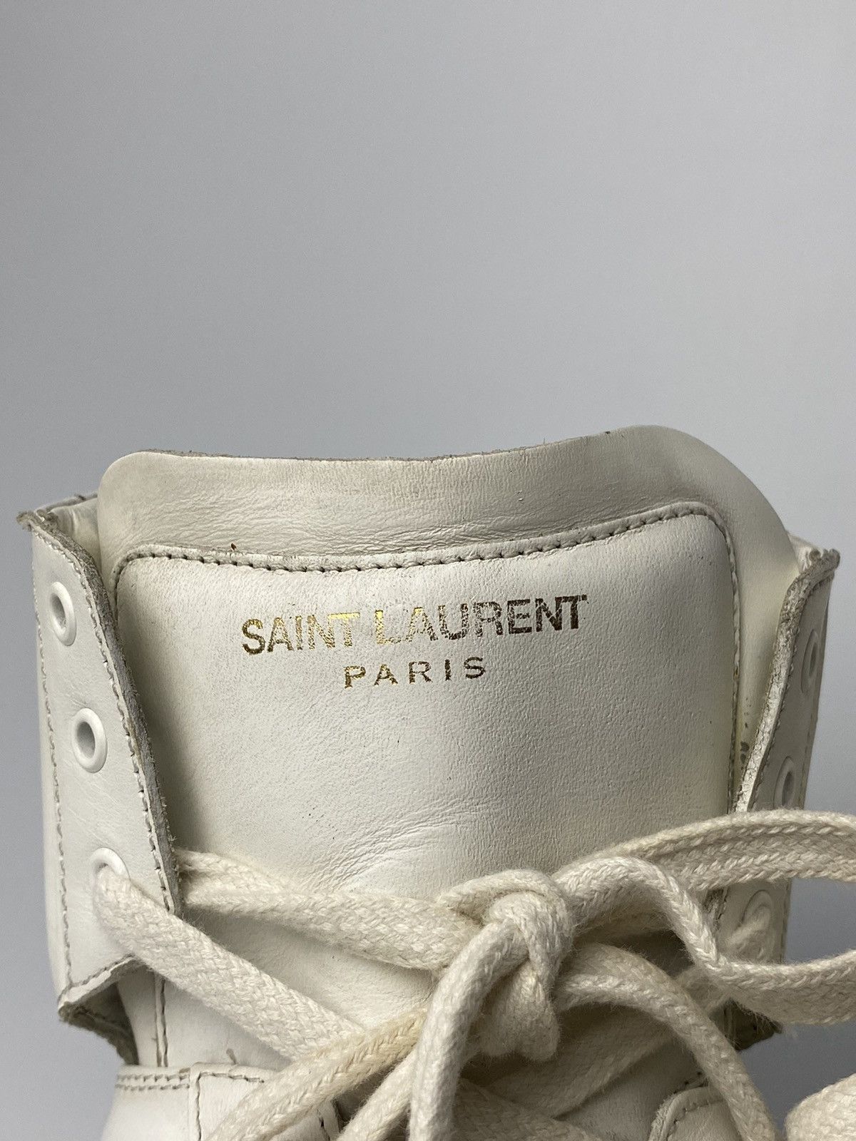 Saint Laurent Paris Saint Laurent Hedi Slimane Studded Sneaker Size US 8 / IT 38 - 8 Thumbnail