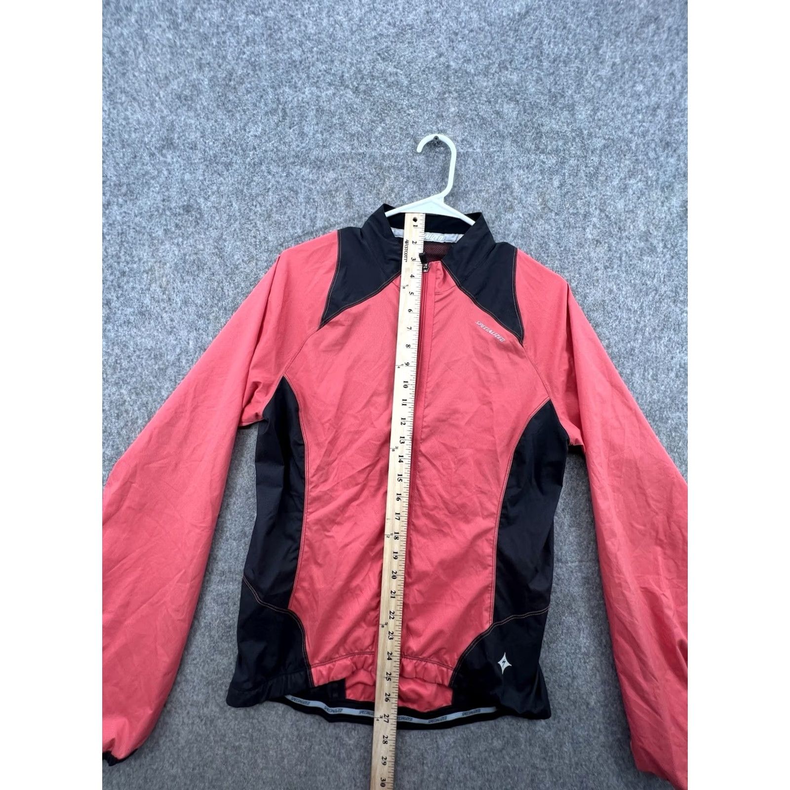 Brandblack Specialized Cycling Women’s Pink and Black Full Zip Wind Jacket Jacket Medium Women Pink Black 90s Windbreaker Airing? Size M / US 6-8 / IT 42-44 - 3 Thumbnail