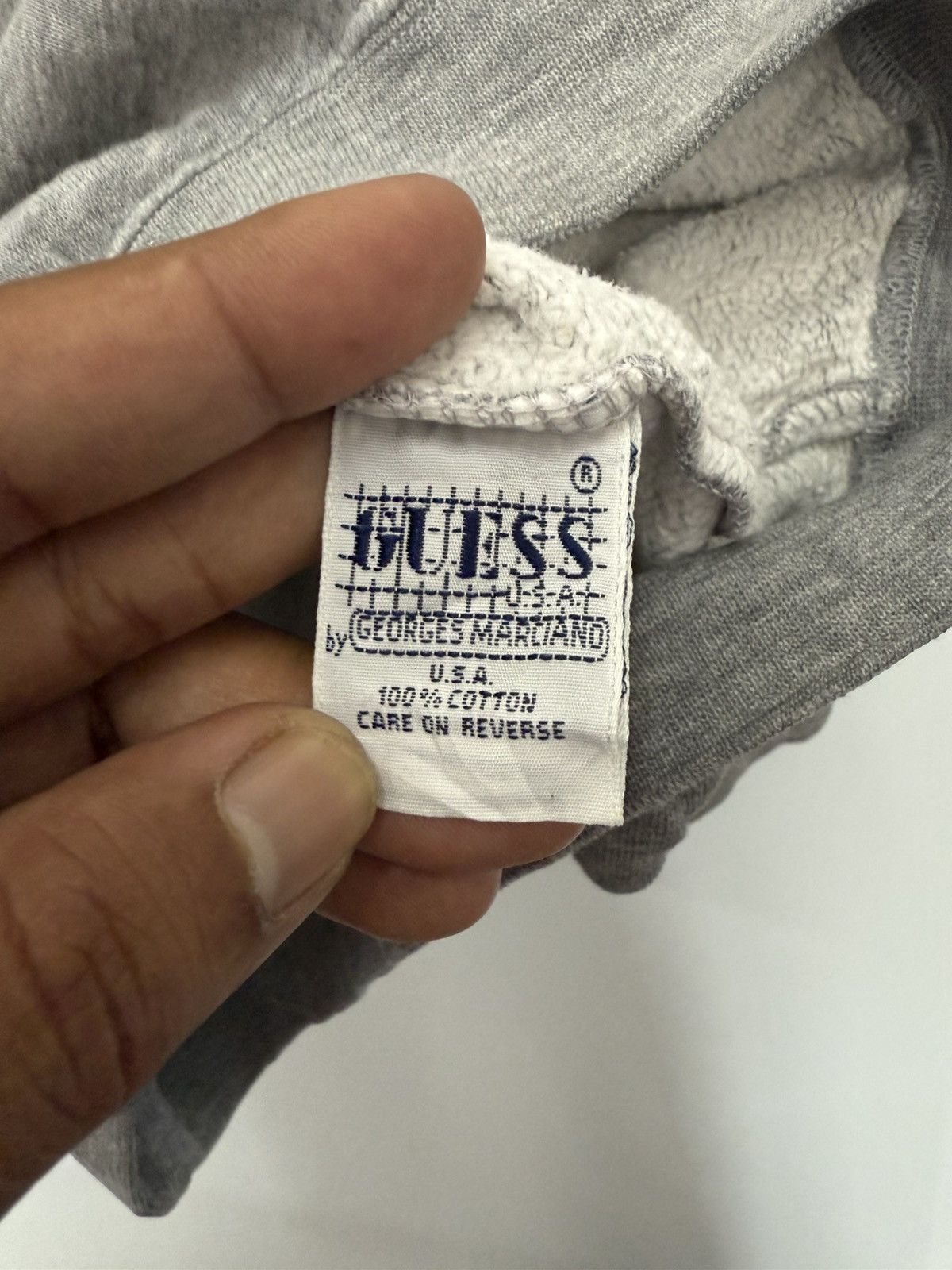 Guess × Other 🔥 GUESS USA BAGGY EMBROIDED SPELLOUT LOGO SWEATSHIRT - M Size US S / EU 44-46 / 1 - 8 Thumbnail