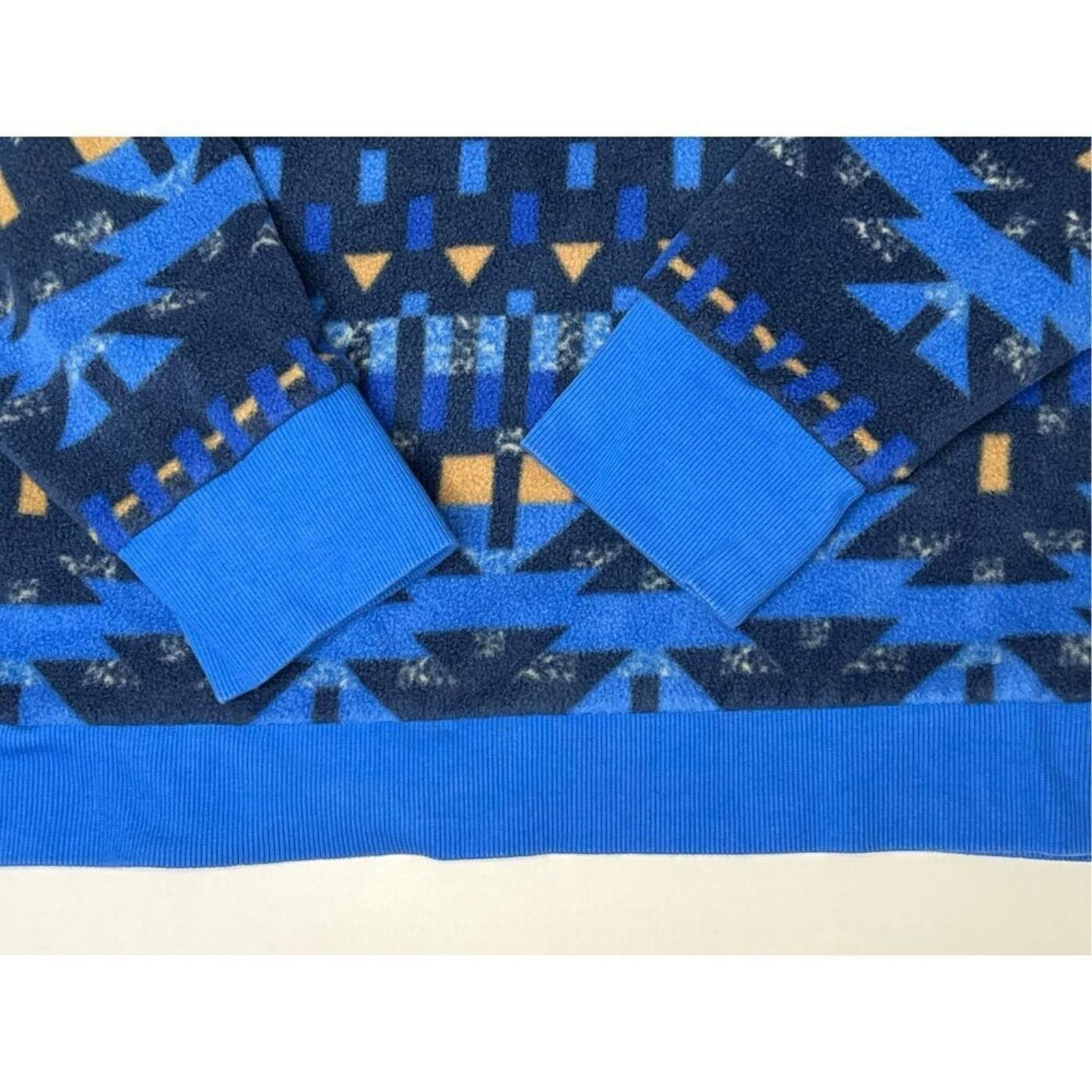 Columbia Columbia Powder Keg Fleece Blue Aztec Jacket Gorpcore MEDIUM Size US M / EU 48-50 / 2 - 5 Thumbnail