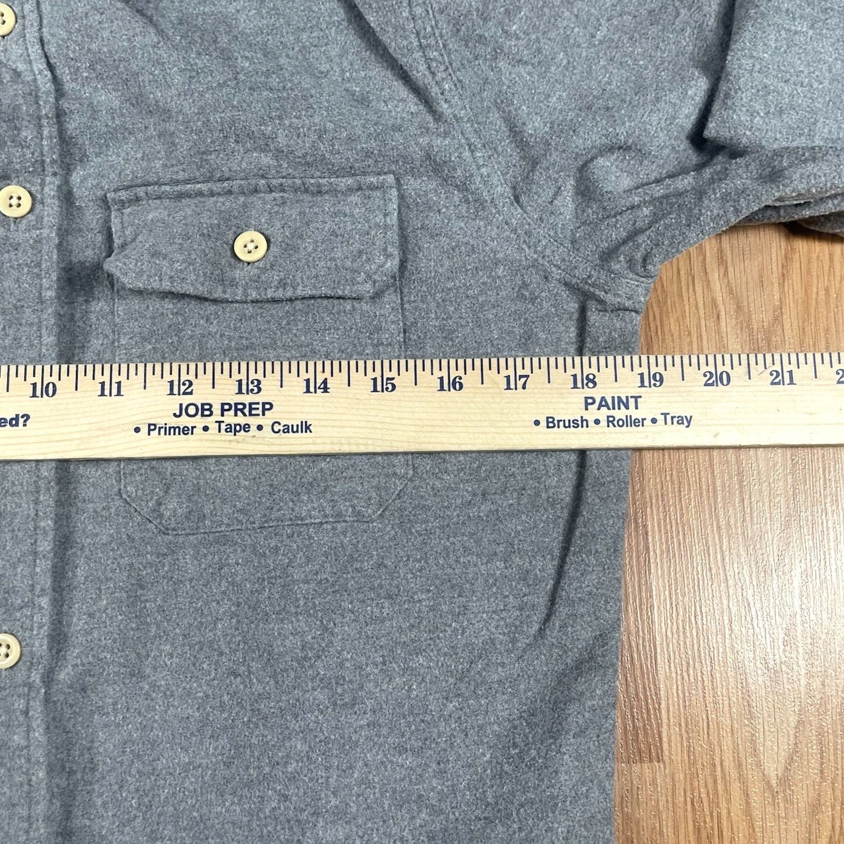 Abercrombie & Fitch Abercrombie & Fitch Slim Fit Long Sleeve Button Up Casual Shirt Mens Size S Gray Size US S / EU 44-46 / 1 - 6 Thumbnail