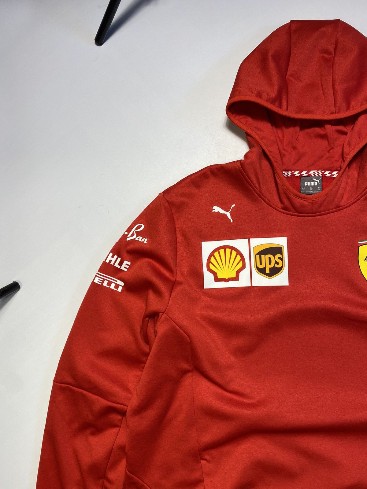 Puma Puma x Ferrari Racing F1 Hoodie Firelli Hublot Size US XL / EU 56 / 4 - 4 Thumbnail