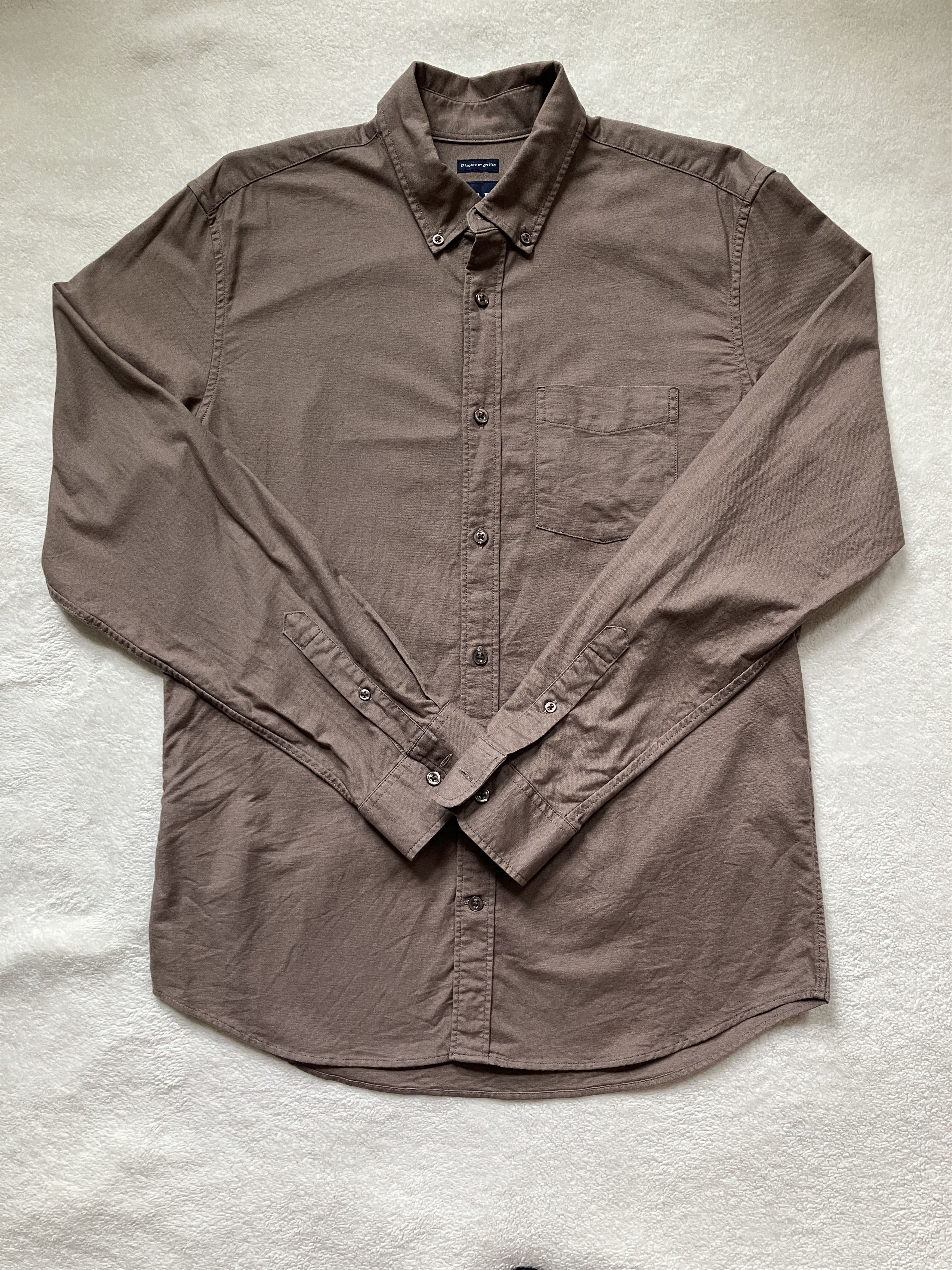 Gap Gap Brown Shirt Size US M / EU 48-50 / 2 - 1 Thumbnail