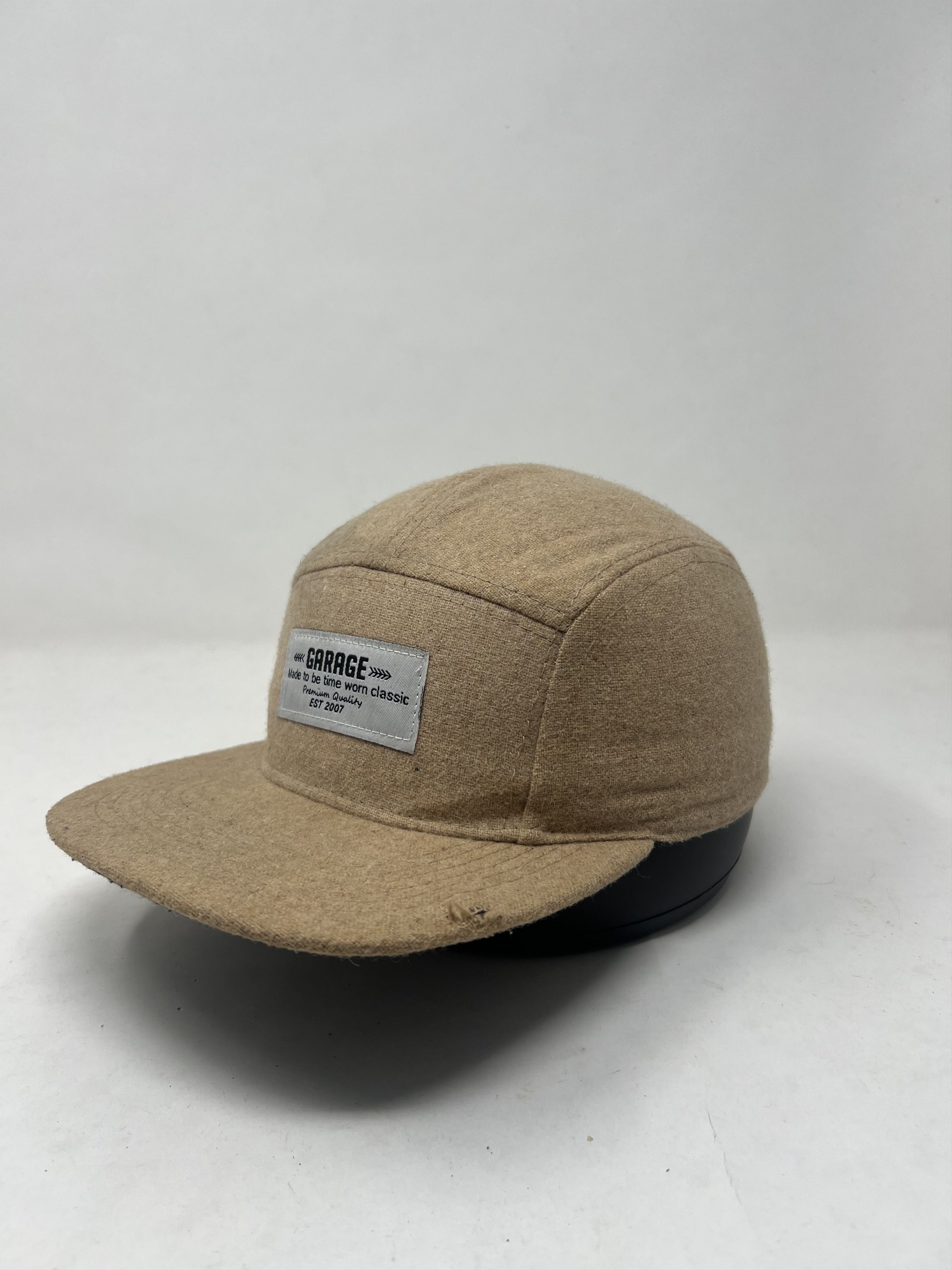 Hat Club Garage 5 Panel Wool Hat Size ONE SIZE - 1 Thumbnail