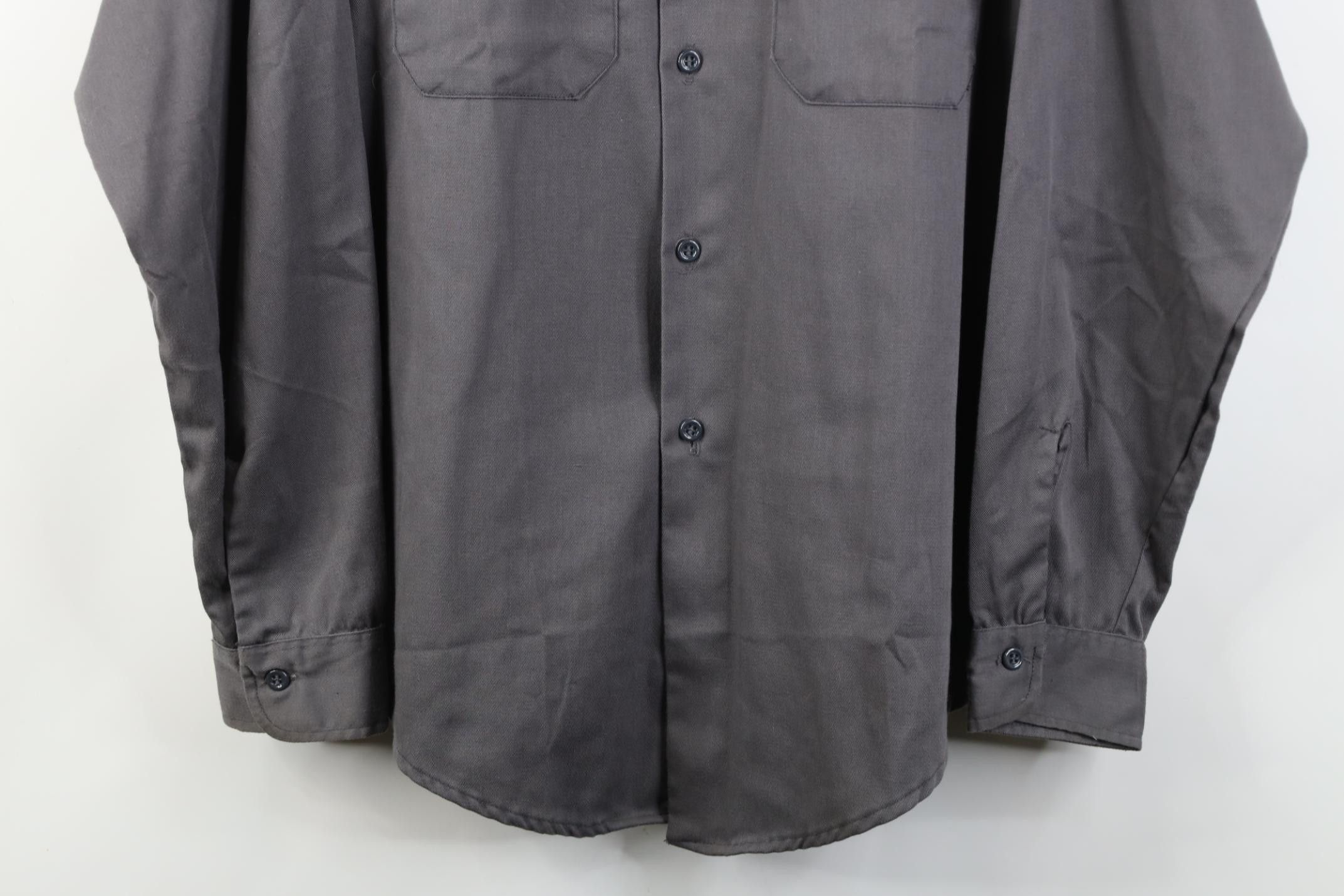 Vintage Vintage 60s Streetwear Workwear Mechanic Button Shirt USA Size US M / EU 48-50 / 2 - 3 Thumbnail