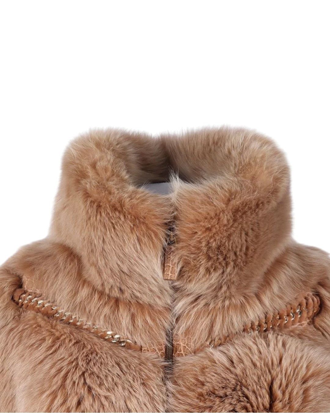 Gucci F/W 2006 RUNWAY CROCODILE LEATHER/ FOX FUR JACKET BY FRIDA Size M / US 6-8 / IT 42-44 - 3 Thumbnail