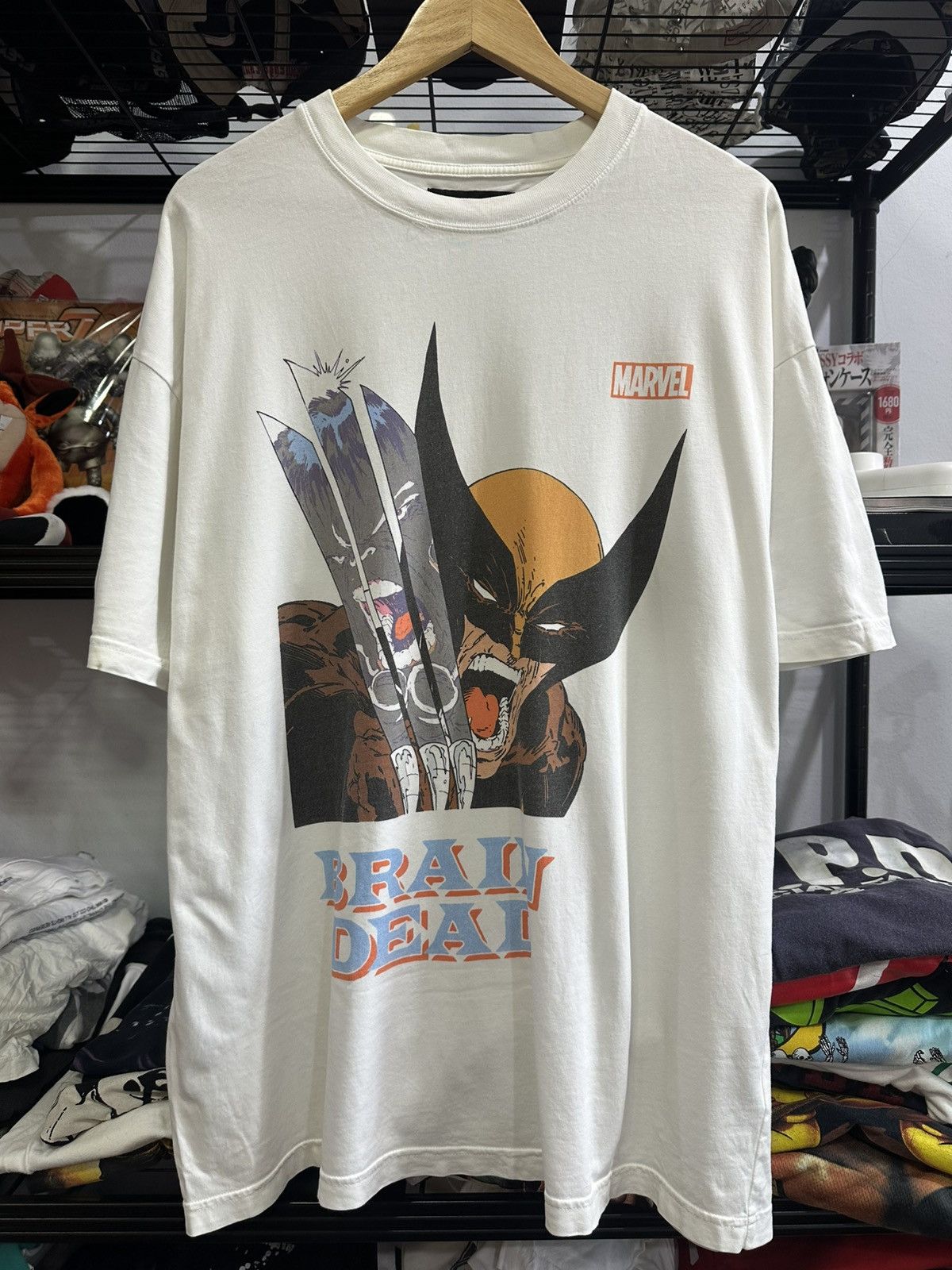 Brain Dead × Marvel Comics Rare! Brain Dead “Wolverine vs Hulk” Size US L / EU 52-54 / 3 - 2 Thumbnail