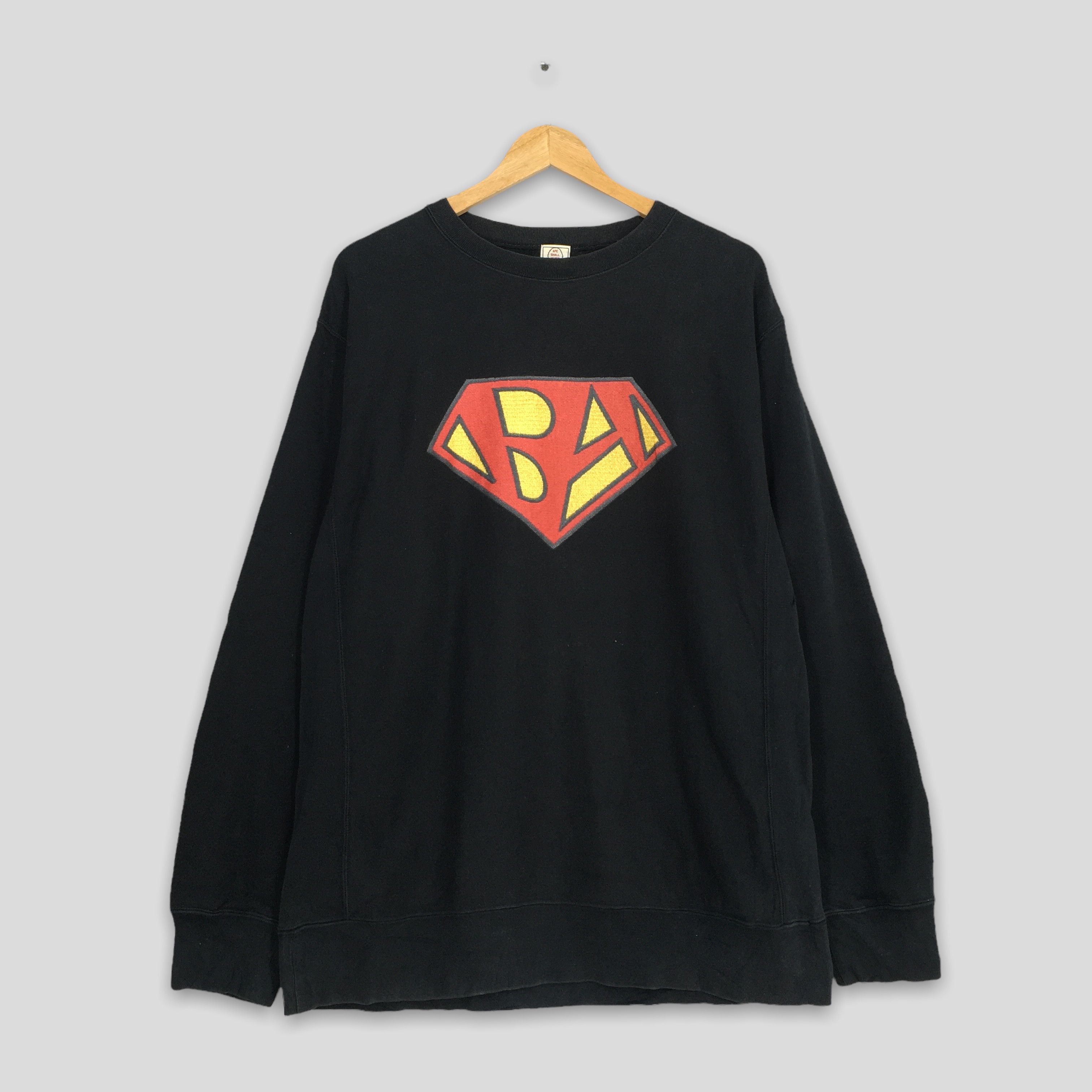 Bape A Bathing Ape Superman Logo Sweatshirts Large | Grailed