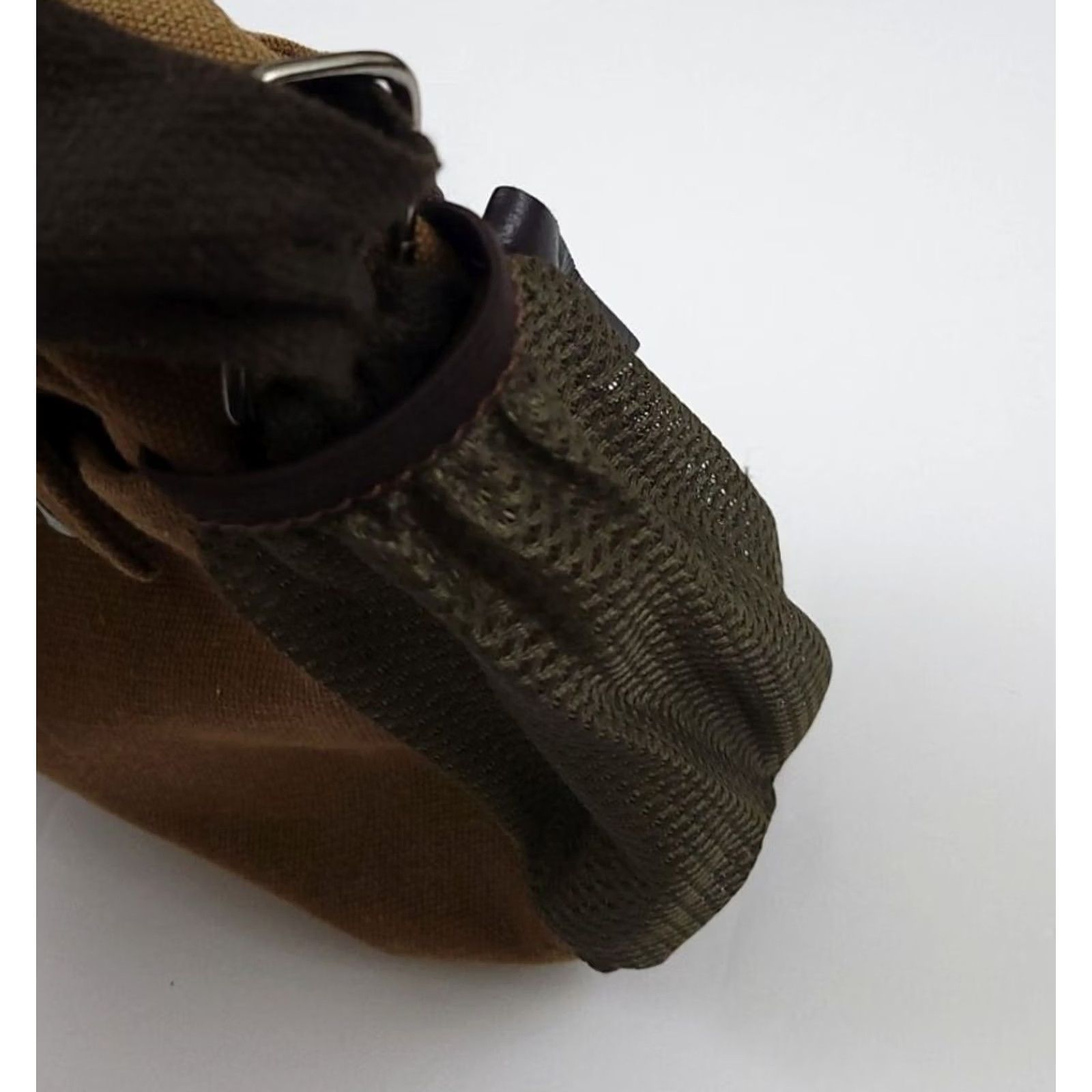 Vintage VINTAGE Canvas Shoulder Bag Crossbody 90s Travel Multi Pocket Brown Mens Vintage Bag Adjustable Strap Size ONE SIZE - 6 Thumbnail