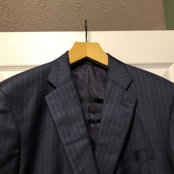 Brooks Brothers brooks brothers men's wool sport coat jacket blazer size:45L Size 44L - 1 Thumbnail