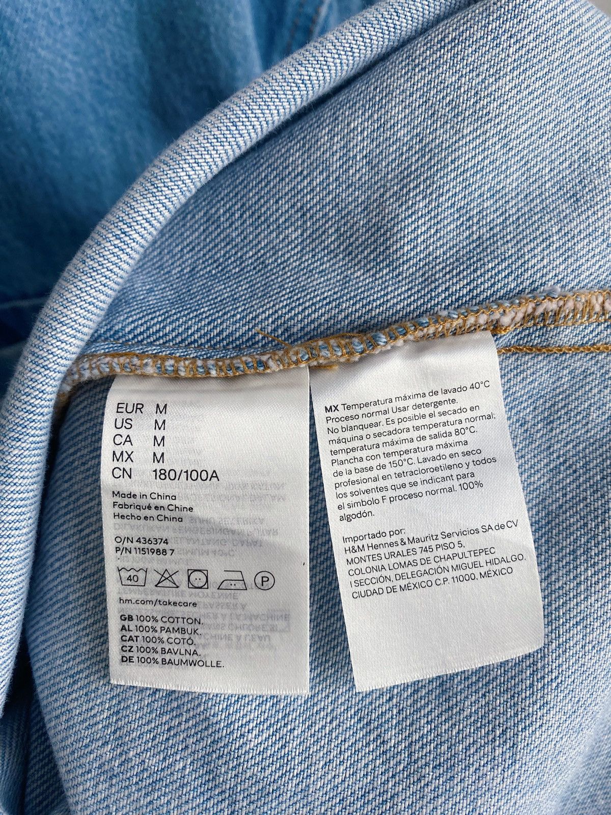 Mugler Mugler x H&M Light Denim Shirt Size M Size US M / EU 48-50 / 2 - 18 Thumbnail