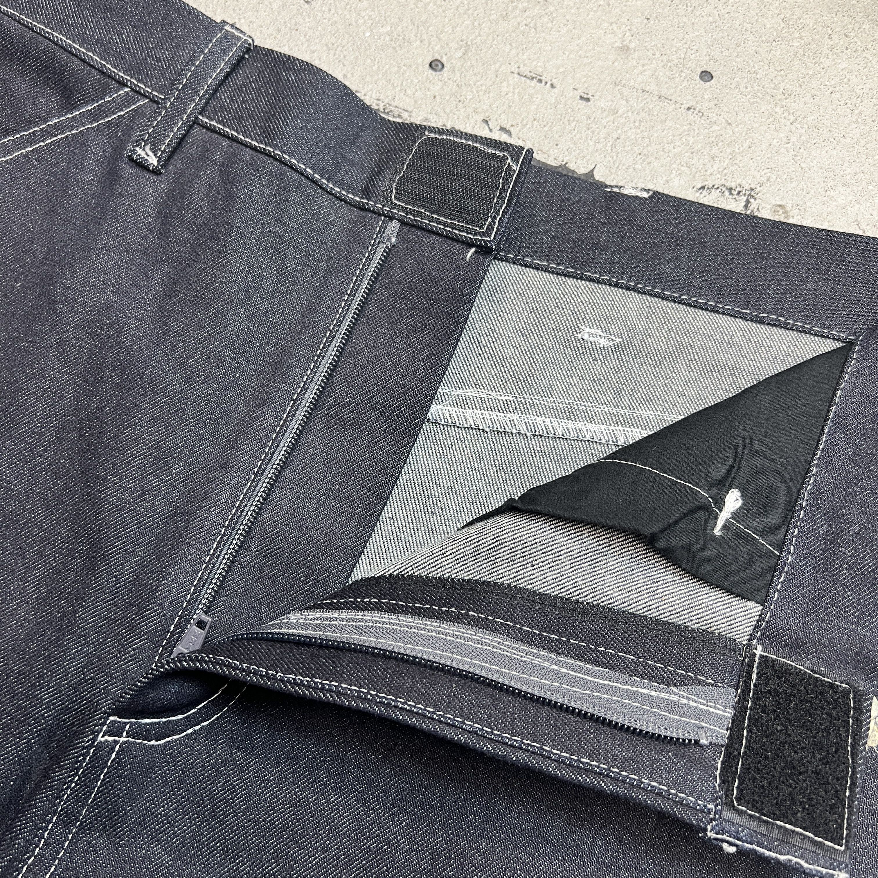 Yeezy Yeezy Kanye West Szn X Raw Denim Jean Sample 1/1 Size US 33 - 4 Thumbnail