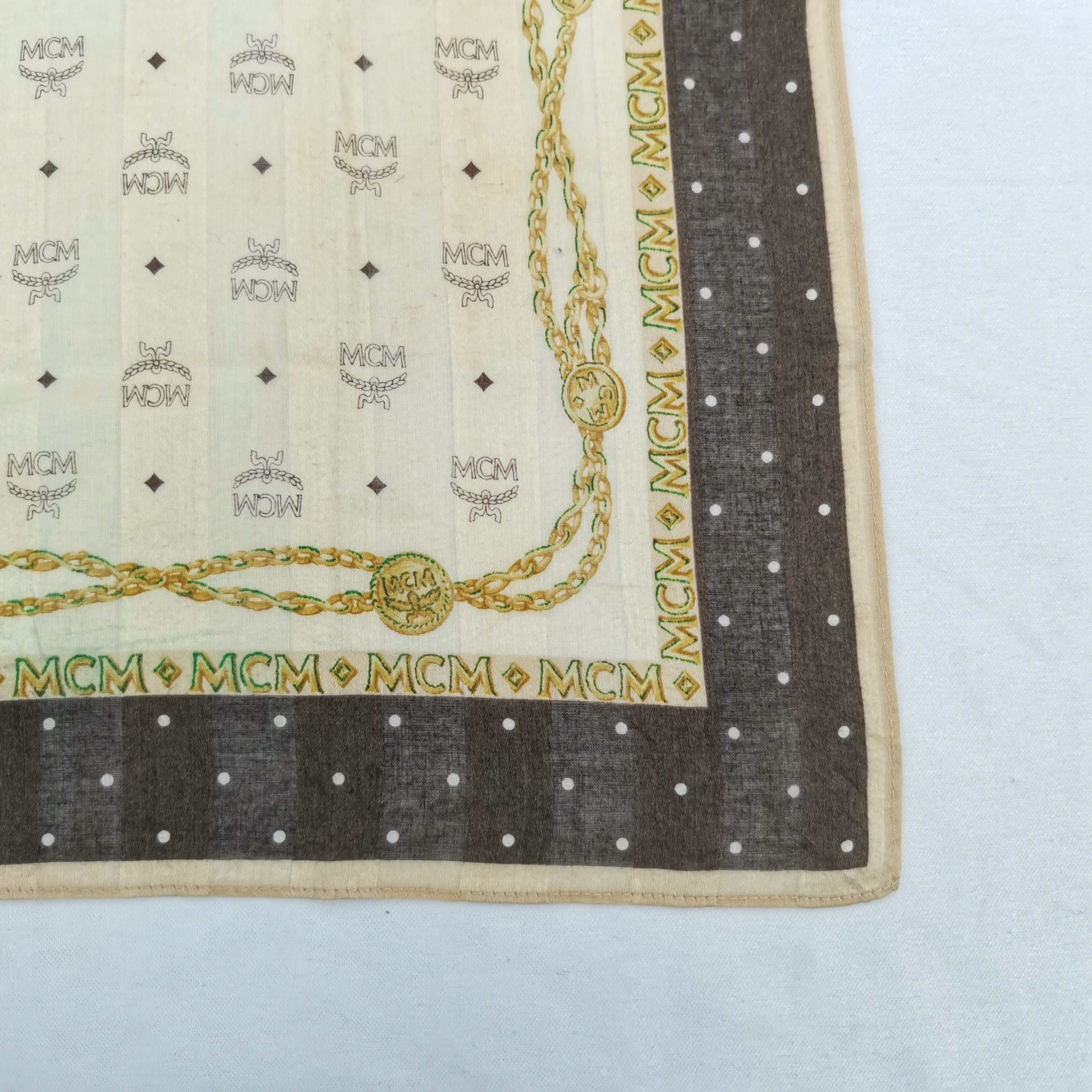 MCM Vintage MCM Handkerchief Neckerchief Bandana Size ONE SIZE - 3 Thumbnail