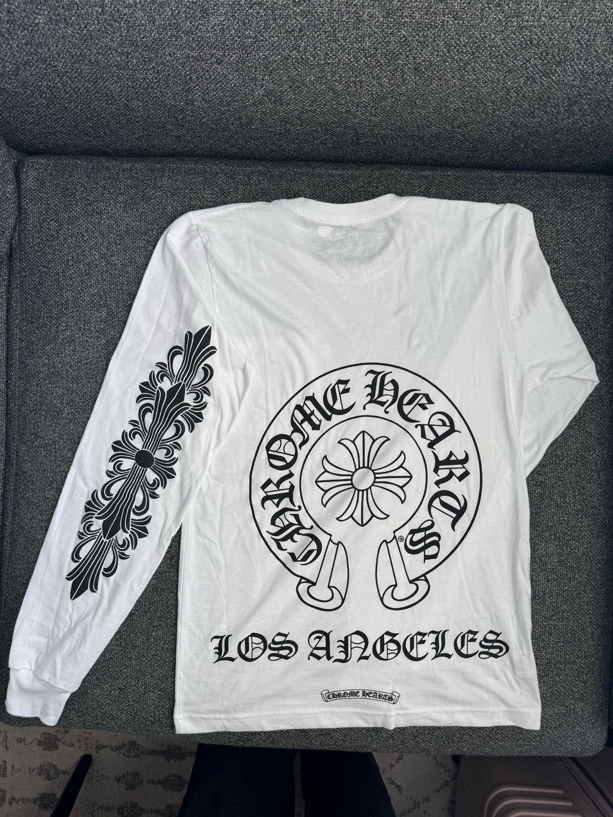 Chrome Hearts Chrome Hearts "Los Angeles" White Long Sleeve Size S / US 4 / IT 40 - 2 Thumbnail