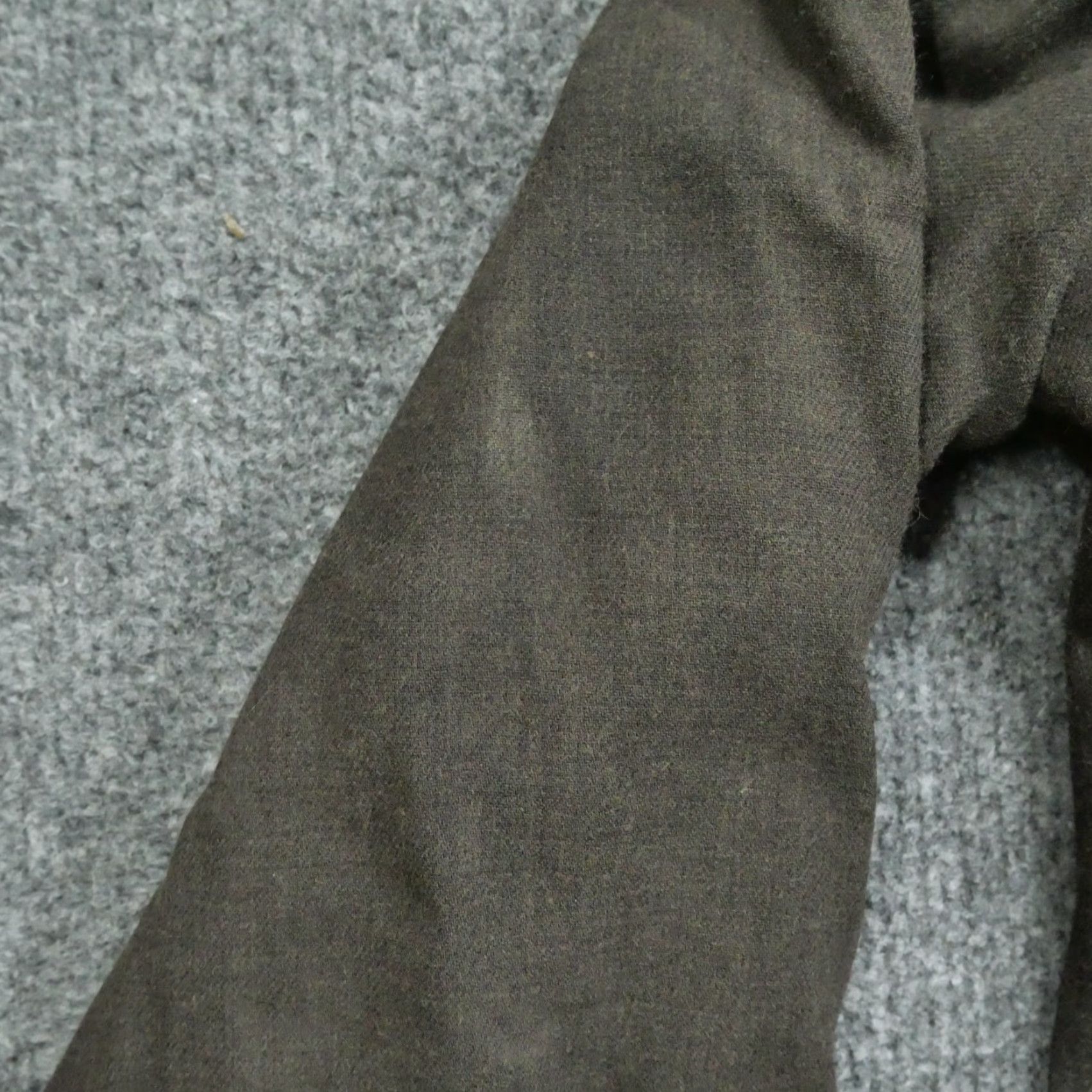 Vintage Yansi Fugel Jacket Womens 12 Brown Wool Blend Casual Business Blazer Short Sleeve Button Front Wool Blend Classic Fit Ladies 12 Brown Size XL / US 12-14 / IT 48-50 - 7 Thumbnail