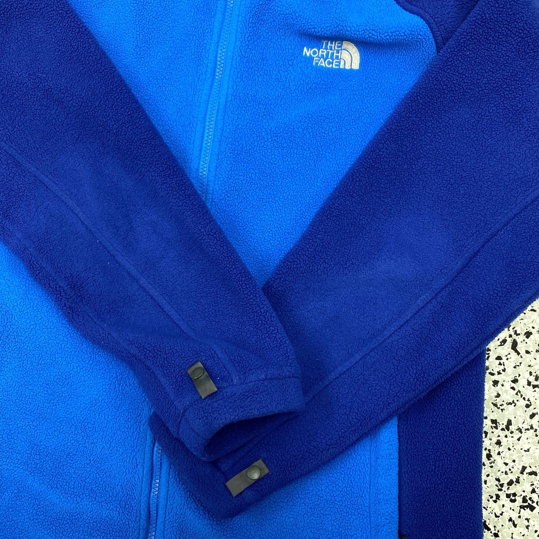 The North Face VINTAGE The North Face Zip Up Fleece Jacket Blue L Mens Regular Size Large Size US L / EU 52-54 / 3 - 2 Thumbnail