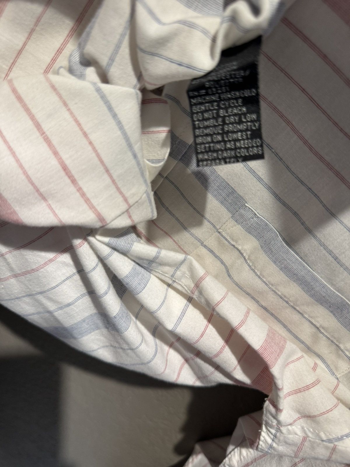 StraightFaded Straight Faded Button Down Long Sleeve Blue Red White Size US S / EU 44-46 / 1 - 5 Thumbnail