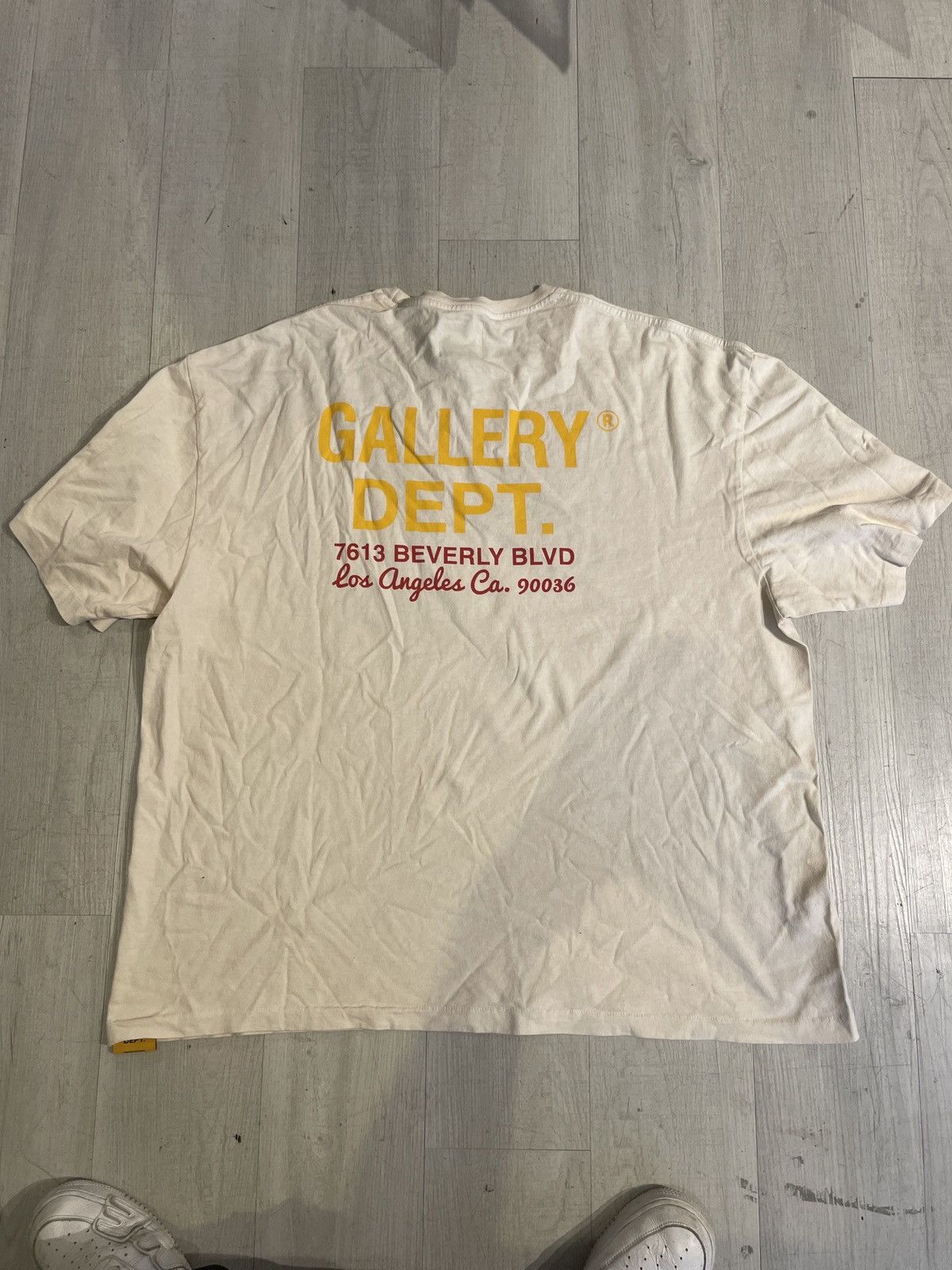 Gallery Dept. Gallery Dept. Ebay T-Shirt Cream XL Size US XL / EU 56 / 4 - 2 Thumbnail