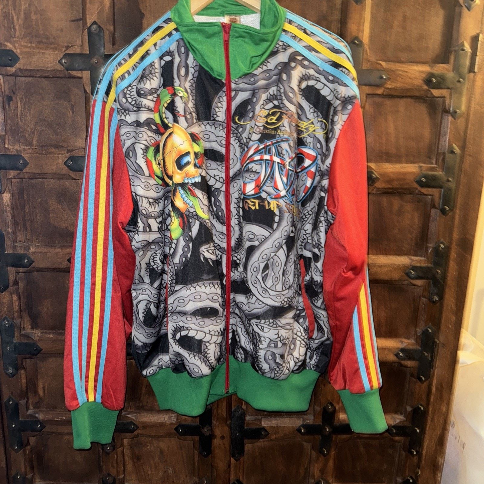 Ed Hardy メキシコ国旗ジャージ Ed Hardy Brand New With Tags Ed Hardy Mexico Track Jacket | Grailed
