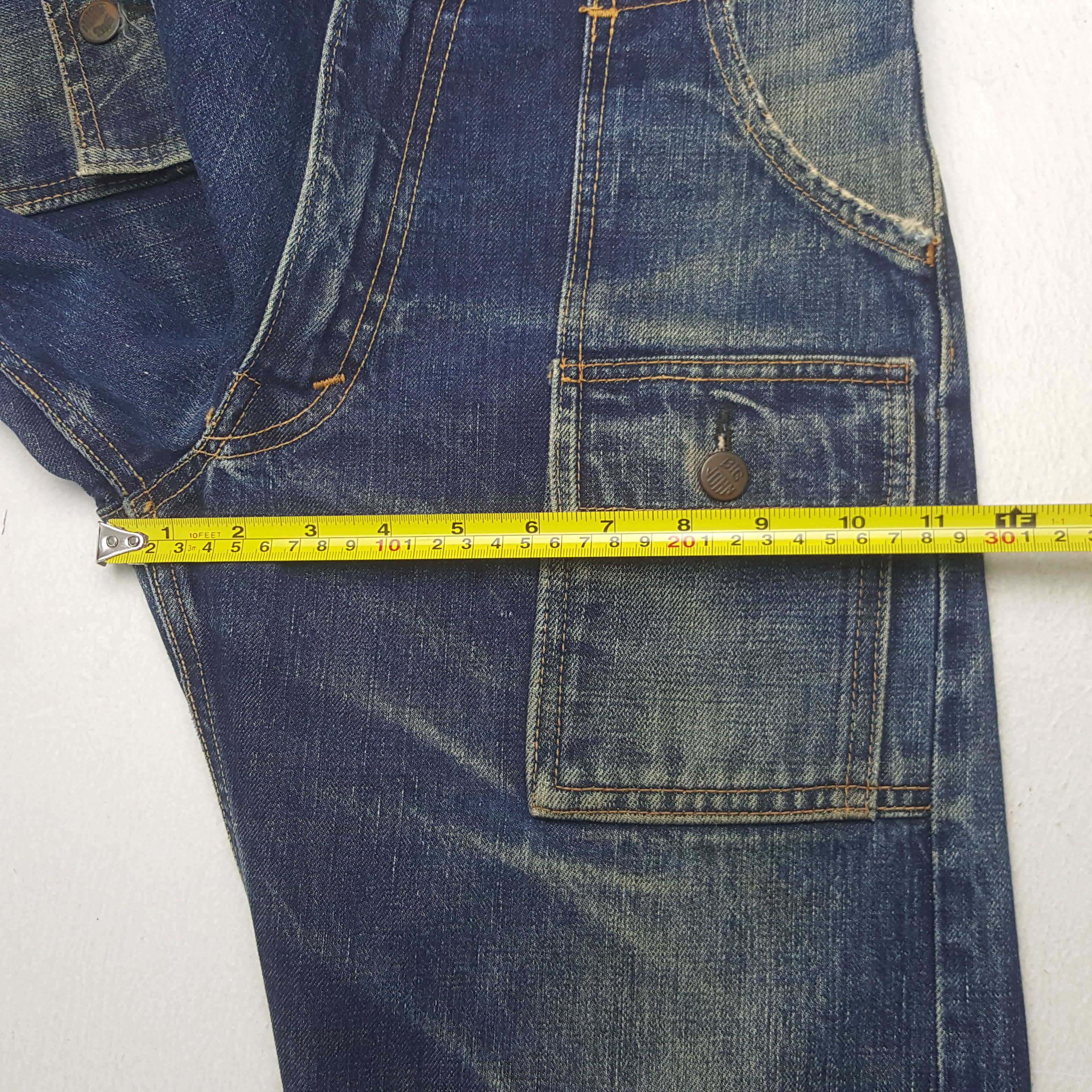 Big John Vintage Big John Bush Pocket Denim Jeans Size US 31 - 9 Thumbnail