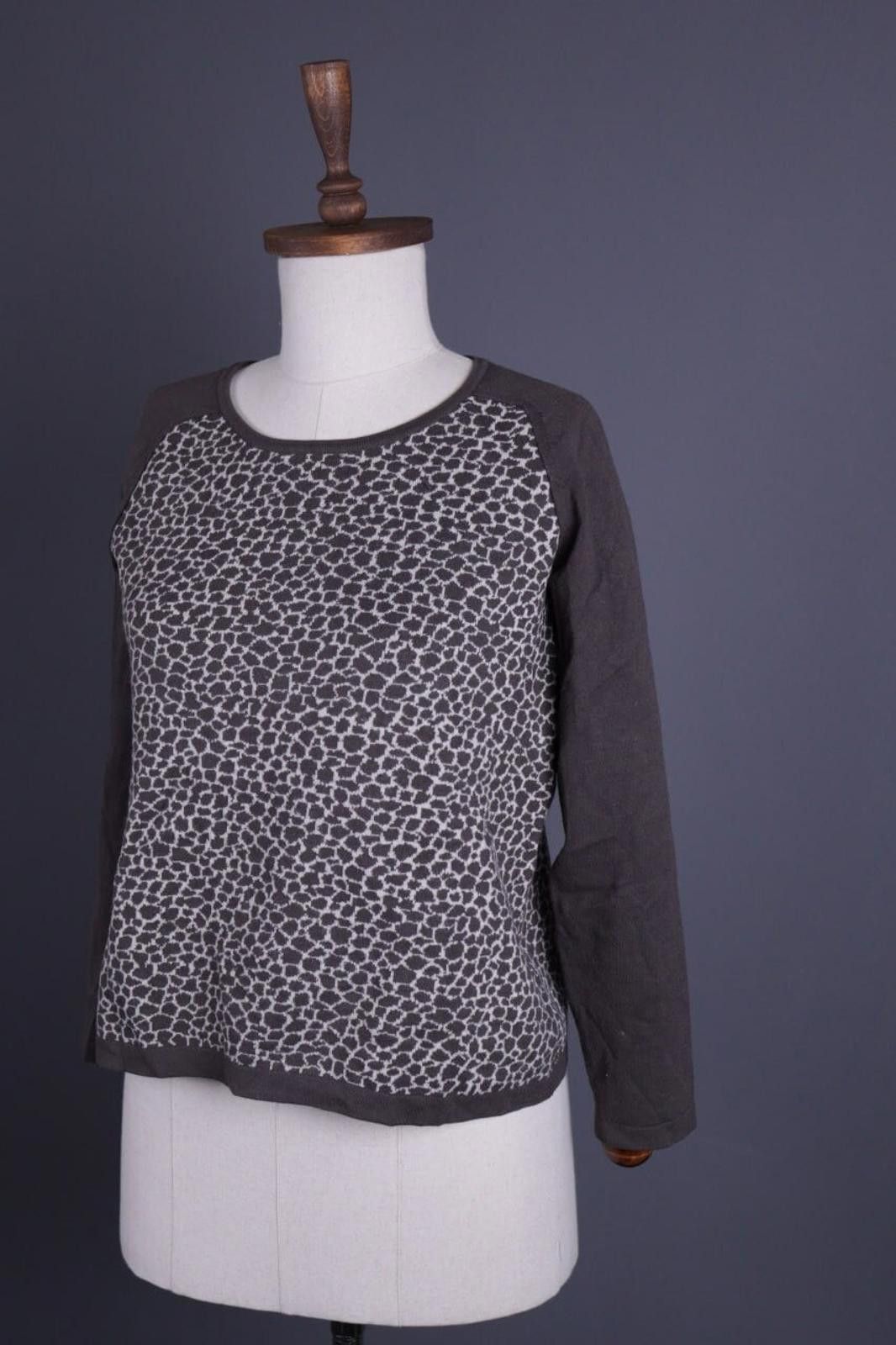 Designer Weekend Max Mara Brown Leopard Print Sweater Size M Size M / US 6-8 / IT 42-44 - 6 Thumbnail