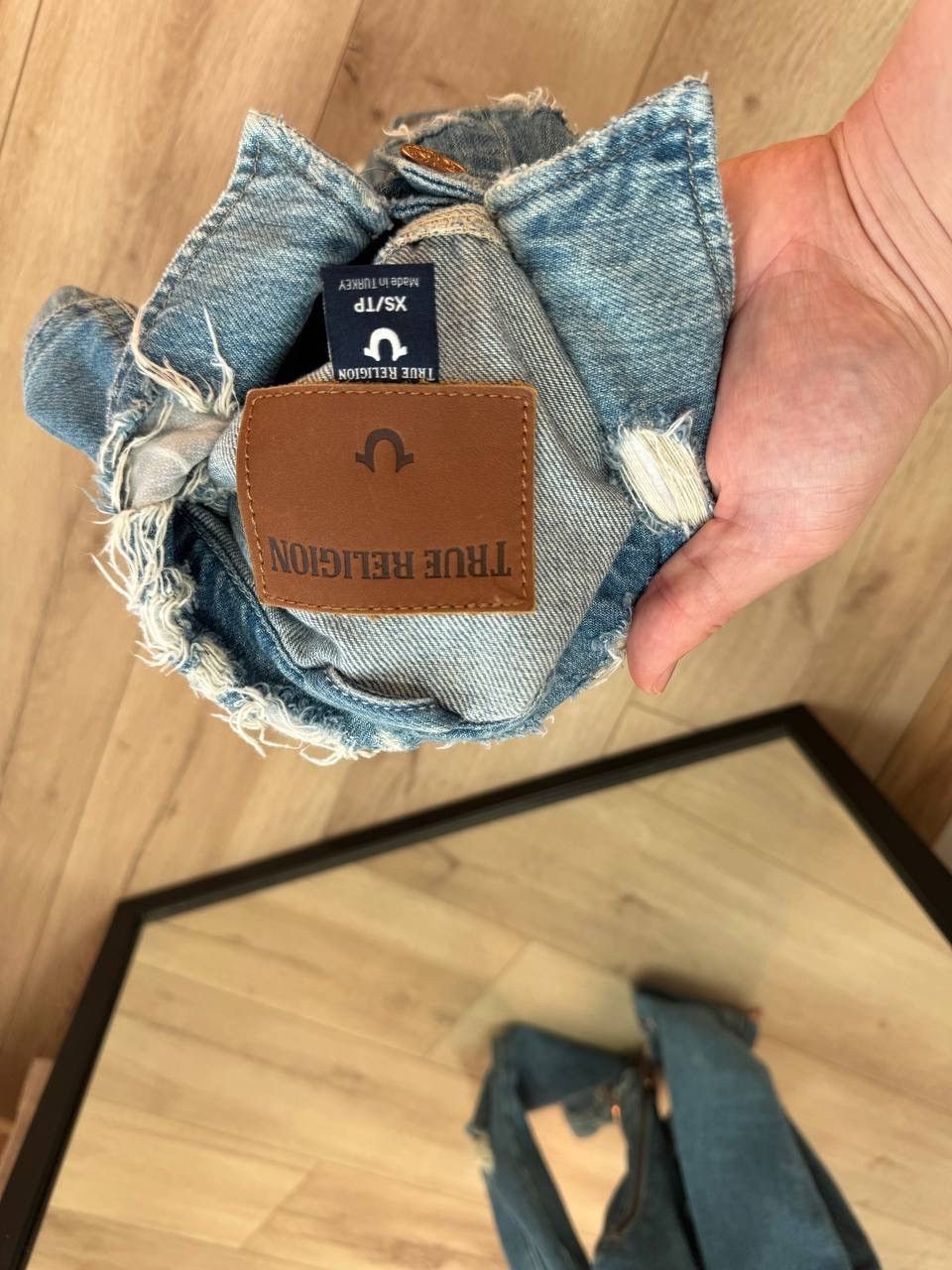 True Religion Y2K Distressed True Religion Denim Jacket Size XS Size XS / US 0-2 / IT 36-38 - 8 Thumbnail