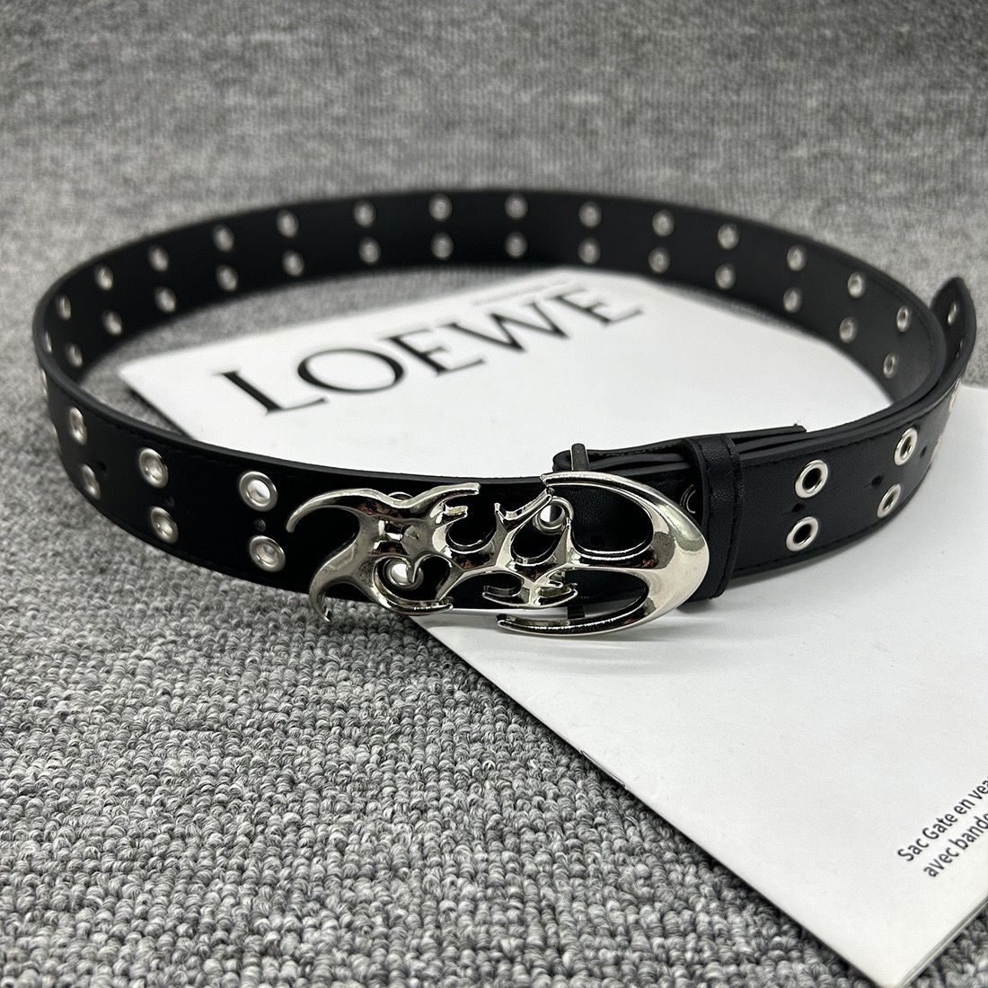 Designer Rare Vintage Belt Riveted Belts Menswear Accessories Size ONE SIZE - 2 Thumbnail