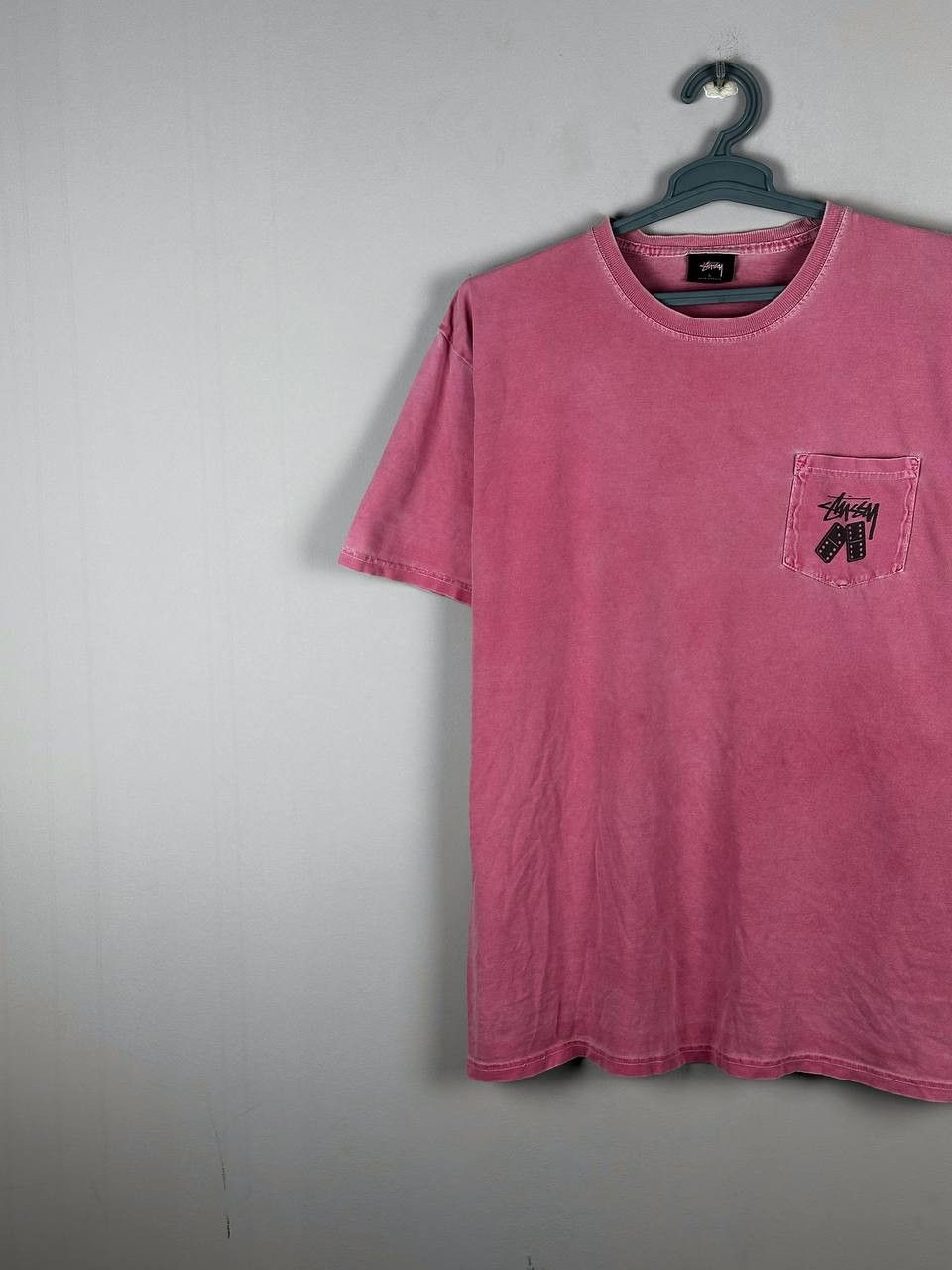 Stussy VINTAGE STUSSY Dominos Garment Dyed Pink Size US L / EU 52-54 / 3 - 3 Thumbnail