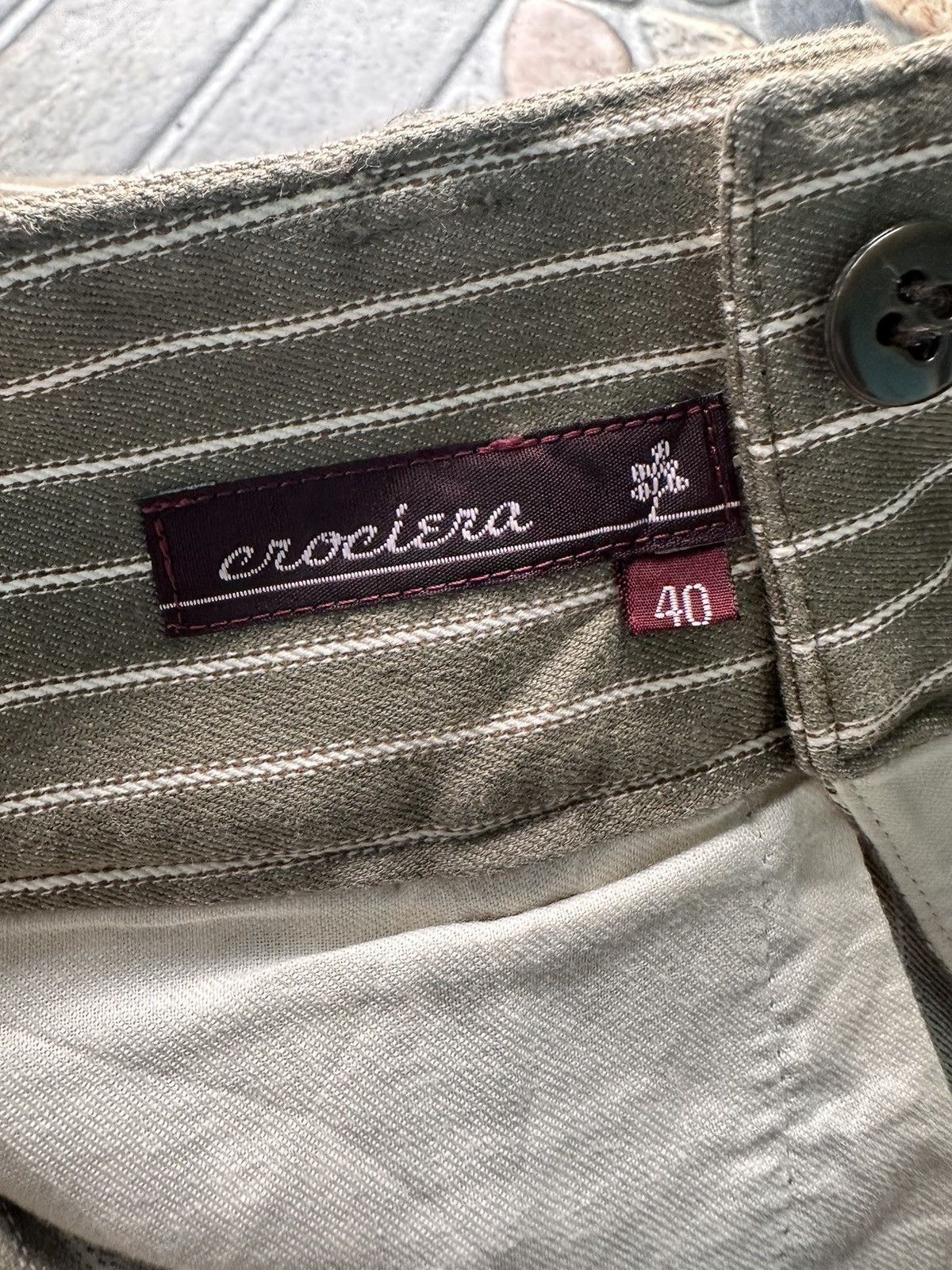 If Six Was Nine × Japanese Brand Crociera striped super flared Size 28" / US 6 / IT 42 - 9 Thumbnail