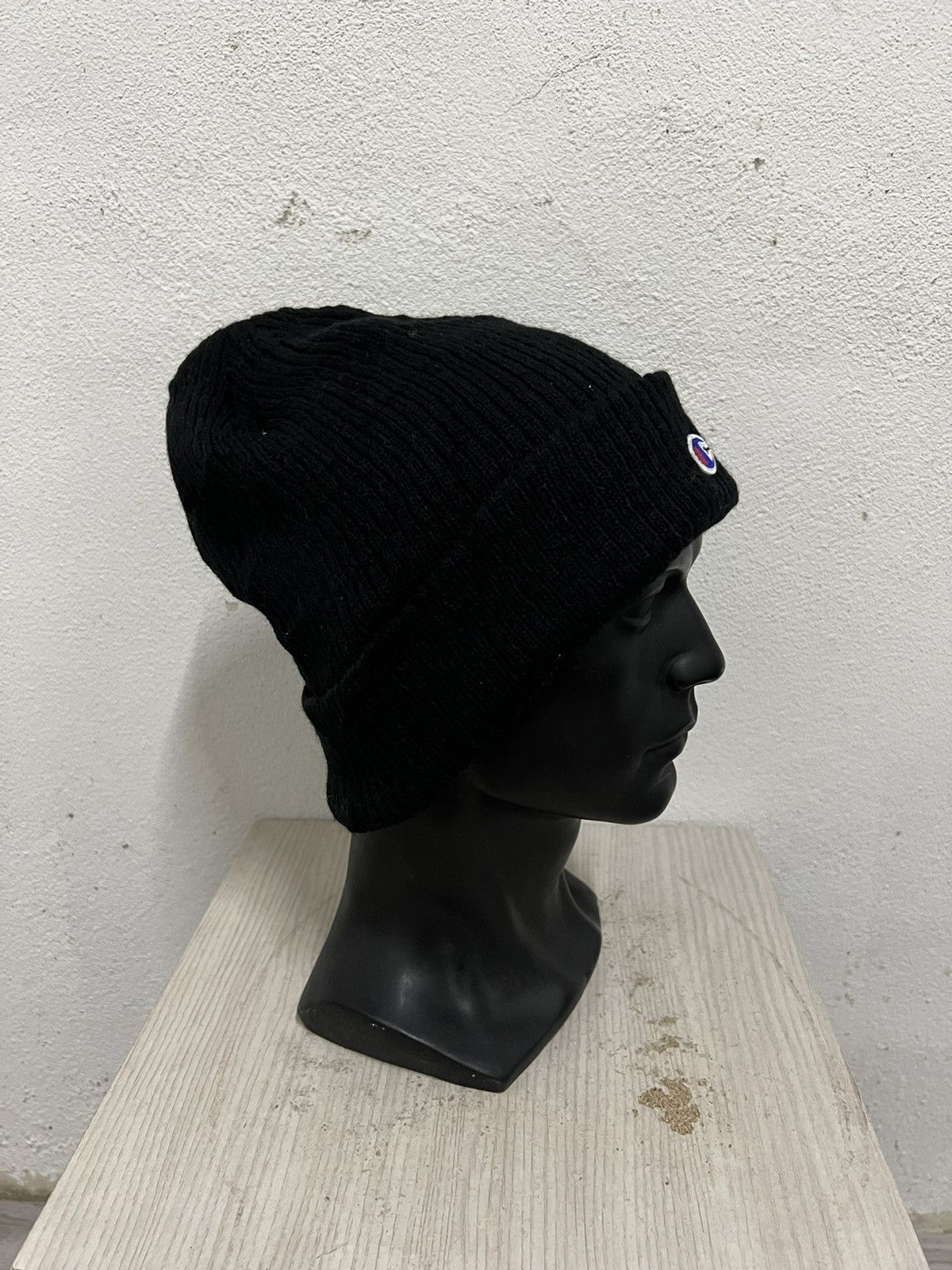 Champion Vintage Champion Small Logo Beanie Hat Size ONE SIZE - 4 Thumbnail