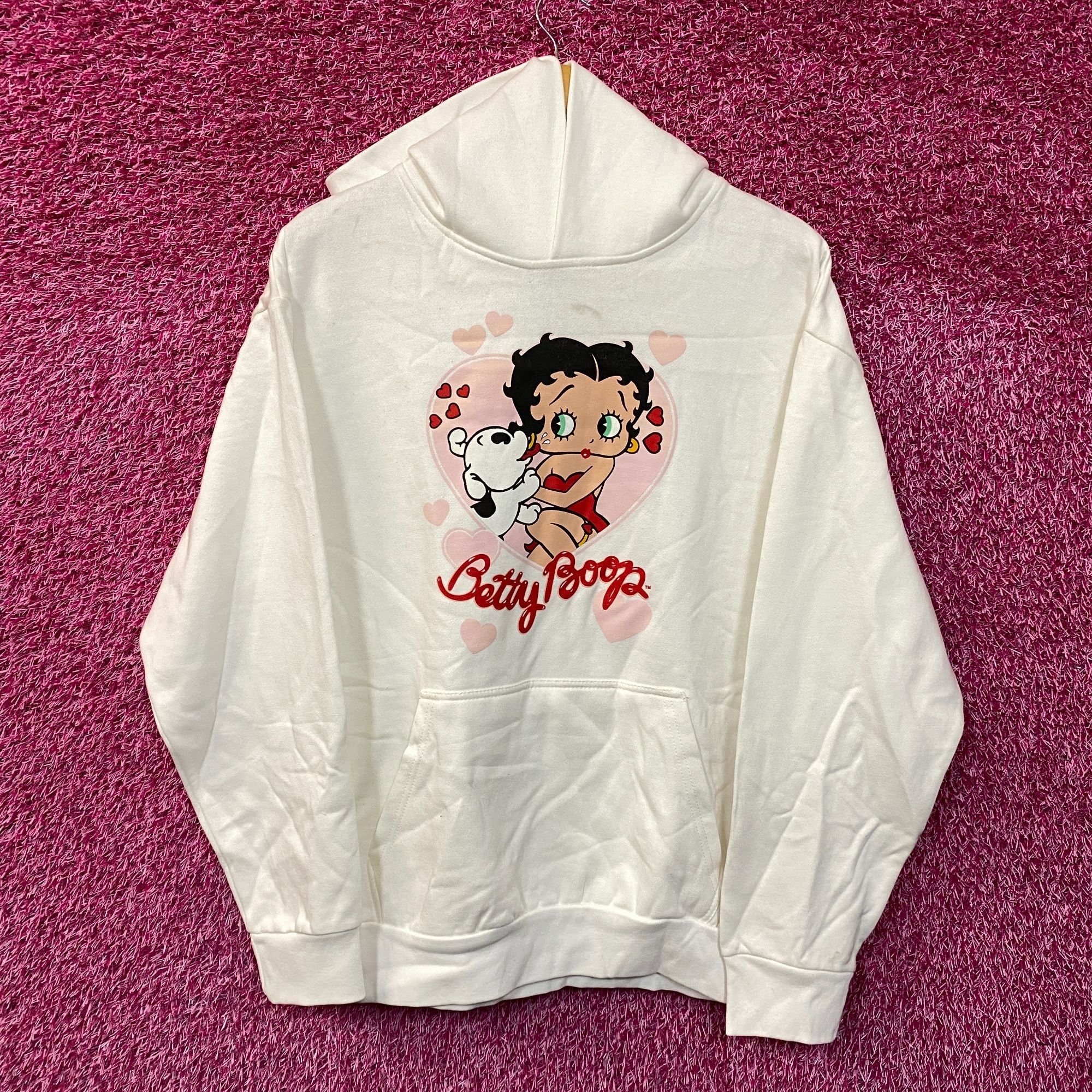 Other Betty Boop & Pudgy the Puppy Love Bomb Cartoon Film Hoodie L Size US L / EU 52-54 / 3 - 1 Thumbnail