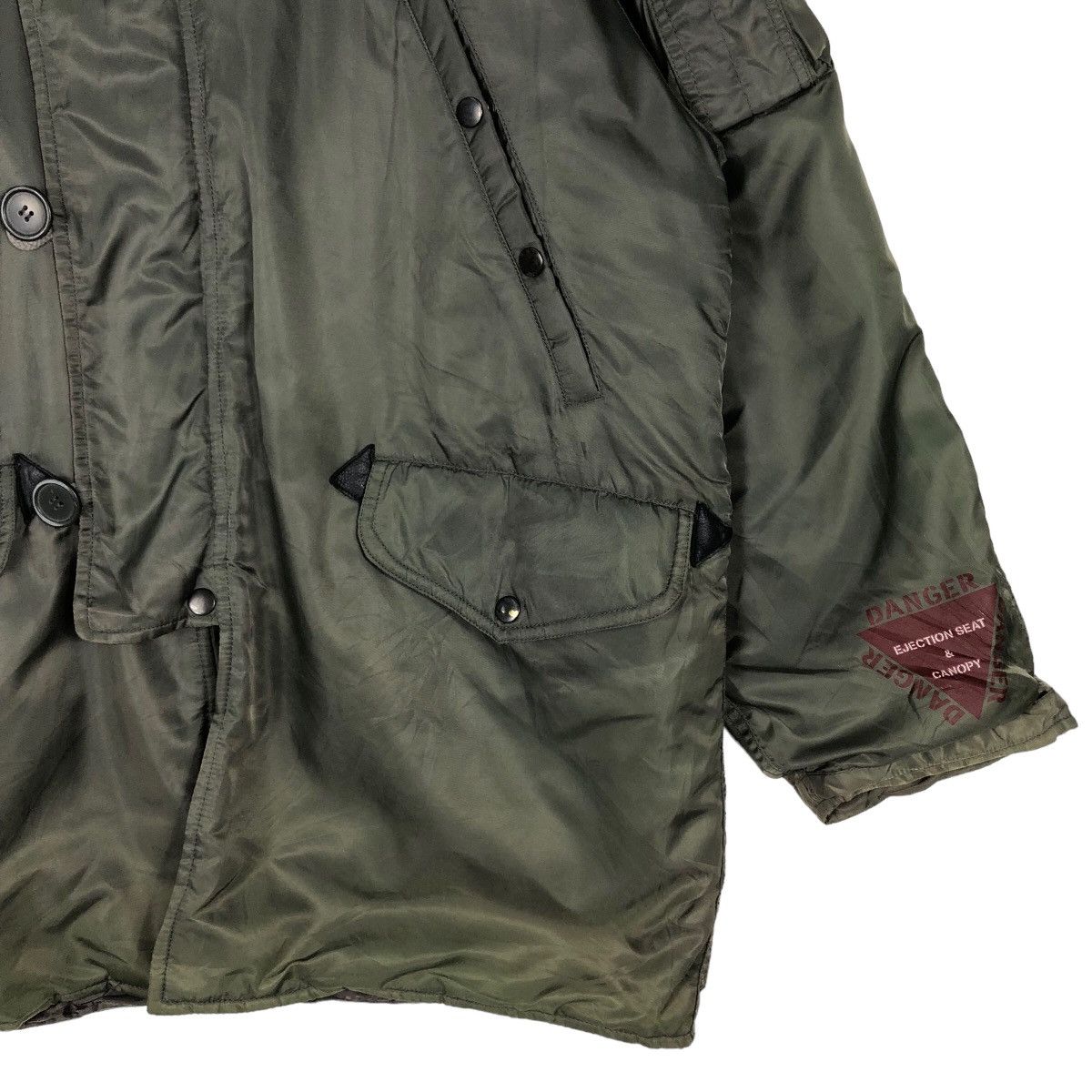 Avirex 🔥90’s Vintage Heavy Jacket Avirex USA Mink Fur Hoodie Size US L / EU 52-54 / 3 - 4 Thumbnail