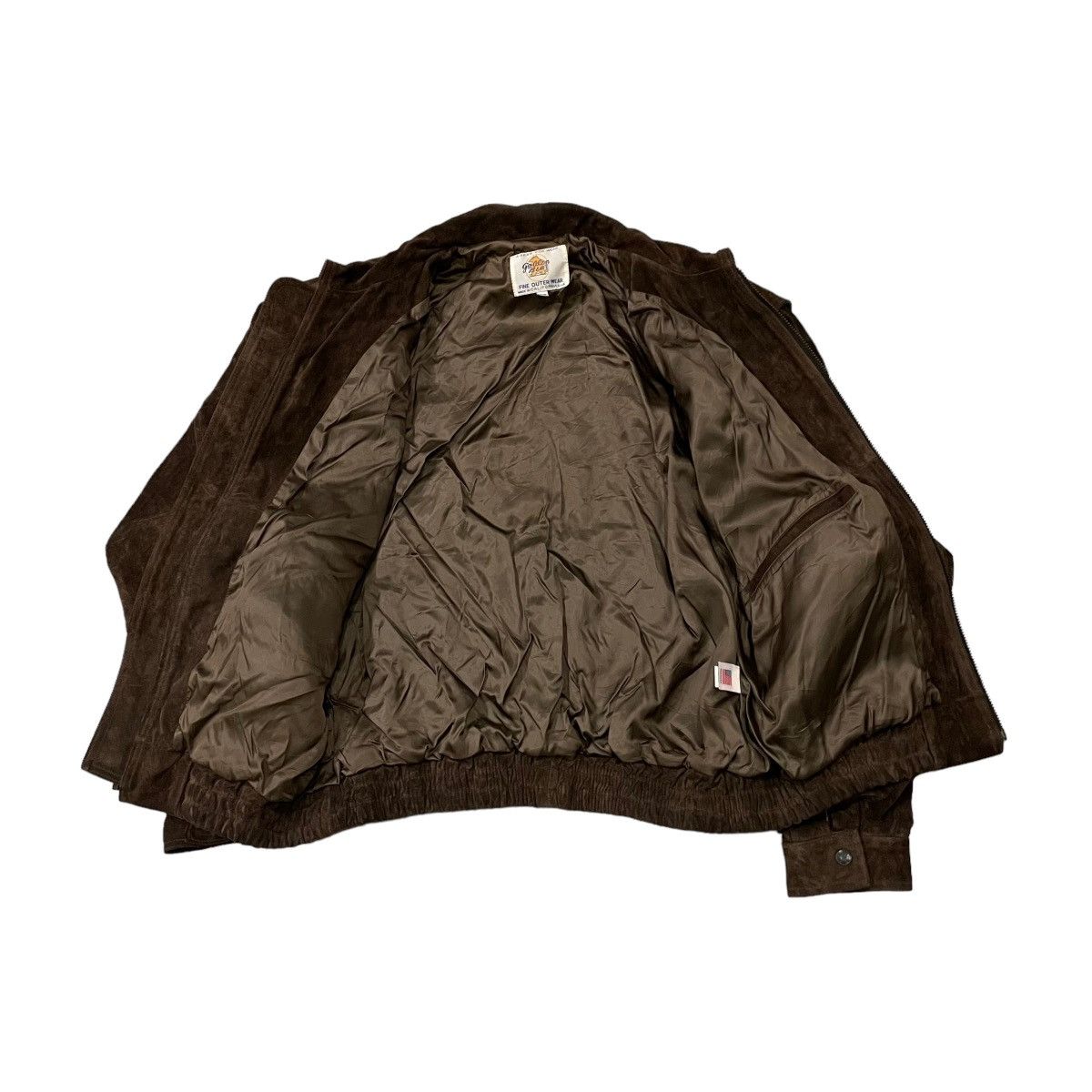 Golden Bear Vintage Golden Bear Talon Zipper USA Suede Leather Jacket Size US L / EU 52-54 / 3 - 17 Thumbnail